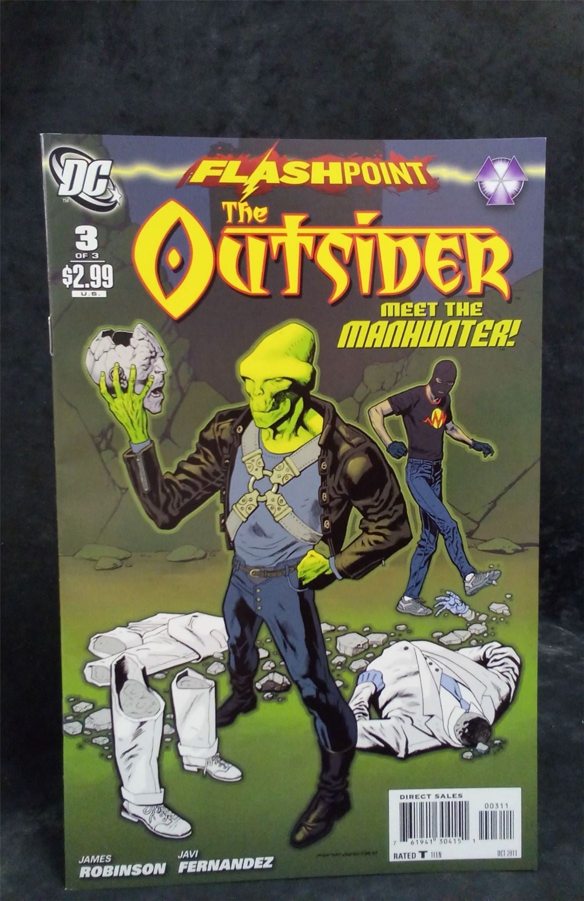 Flashpoint: The Outsider #3 2011 DC Comics Comic Book
