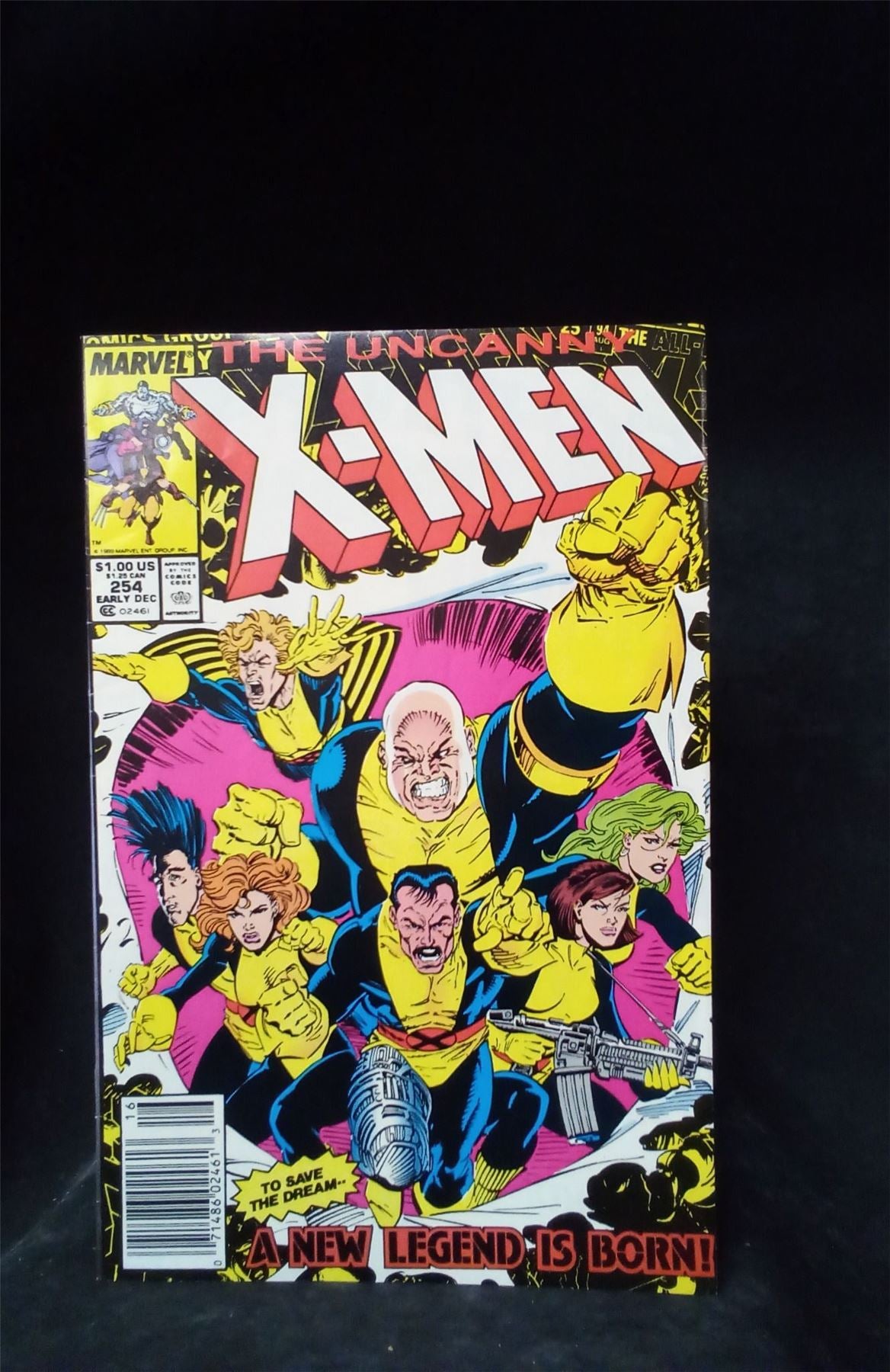 The Uncanny X-Men #254 1989 Marvel Comics Comic Book