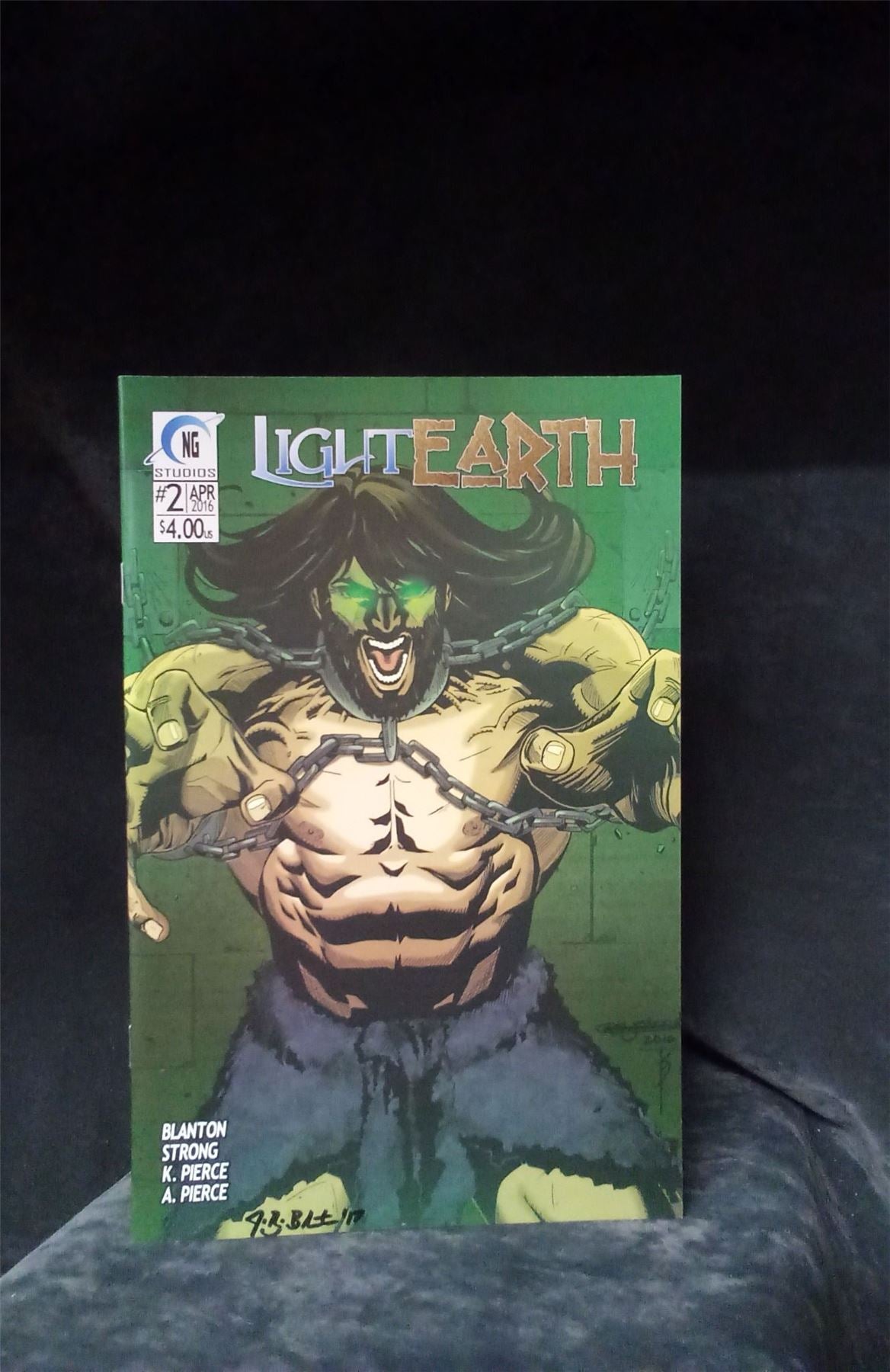 Light Earth #2 Cover A *signed* 2016 Comic Book