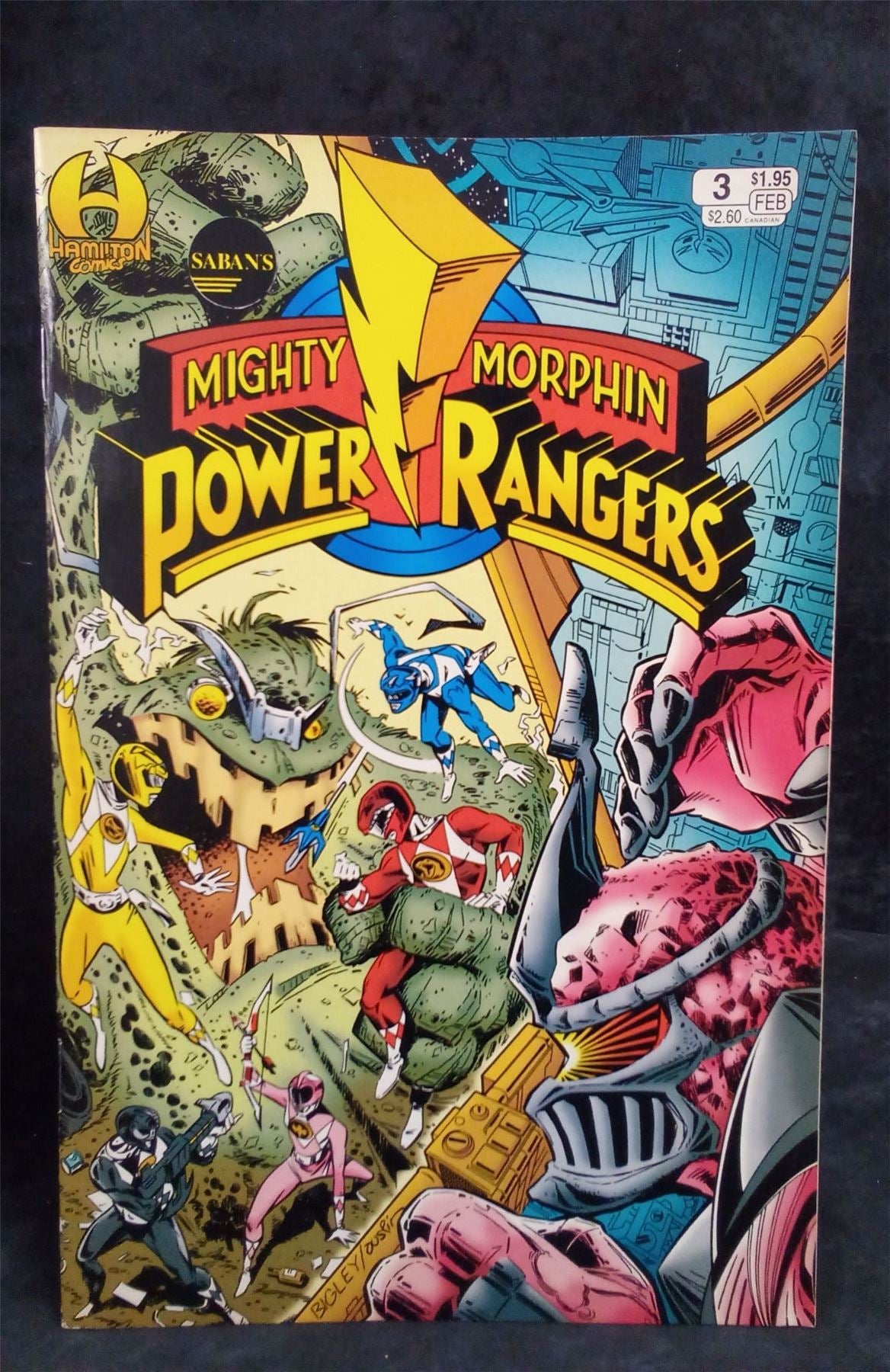 Mighty Morphin Power Rangers #3 1995 Comic Book