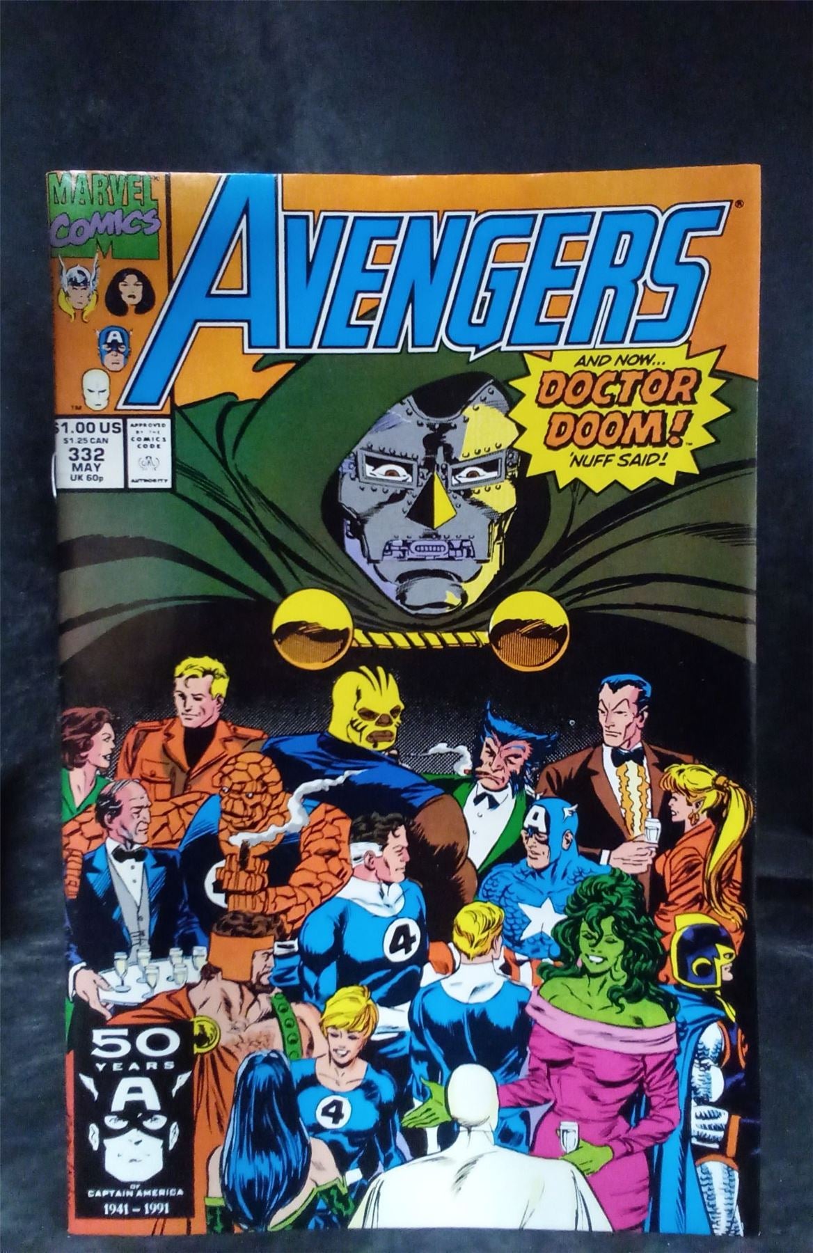 The Avengers #332 1991 Marvel Comics Comic Book