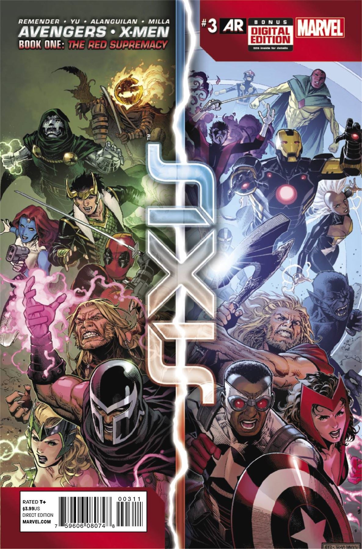 Avengers And X-men Axis #3 Marvel Comics Comic Book