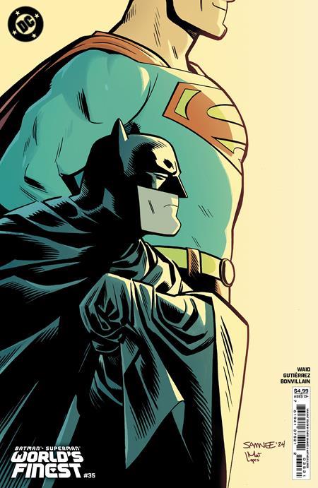 Batman Superman Worlds Finest #35 Cvr C Chris Samnee Card Stock Var DC Comics Comic Book