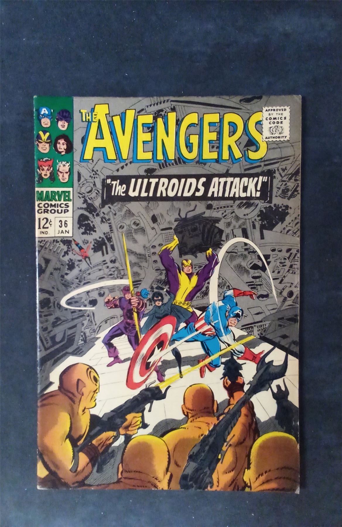 The Avengers #36 1967 marvel Comic Book