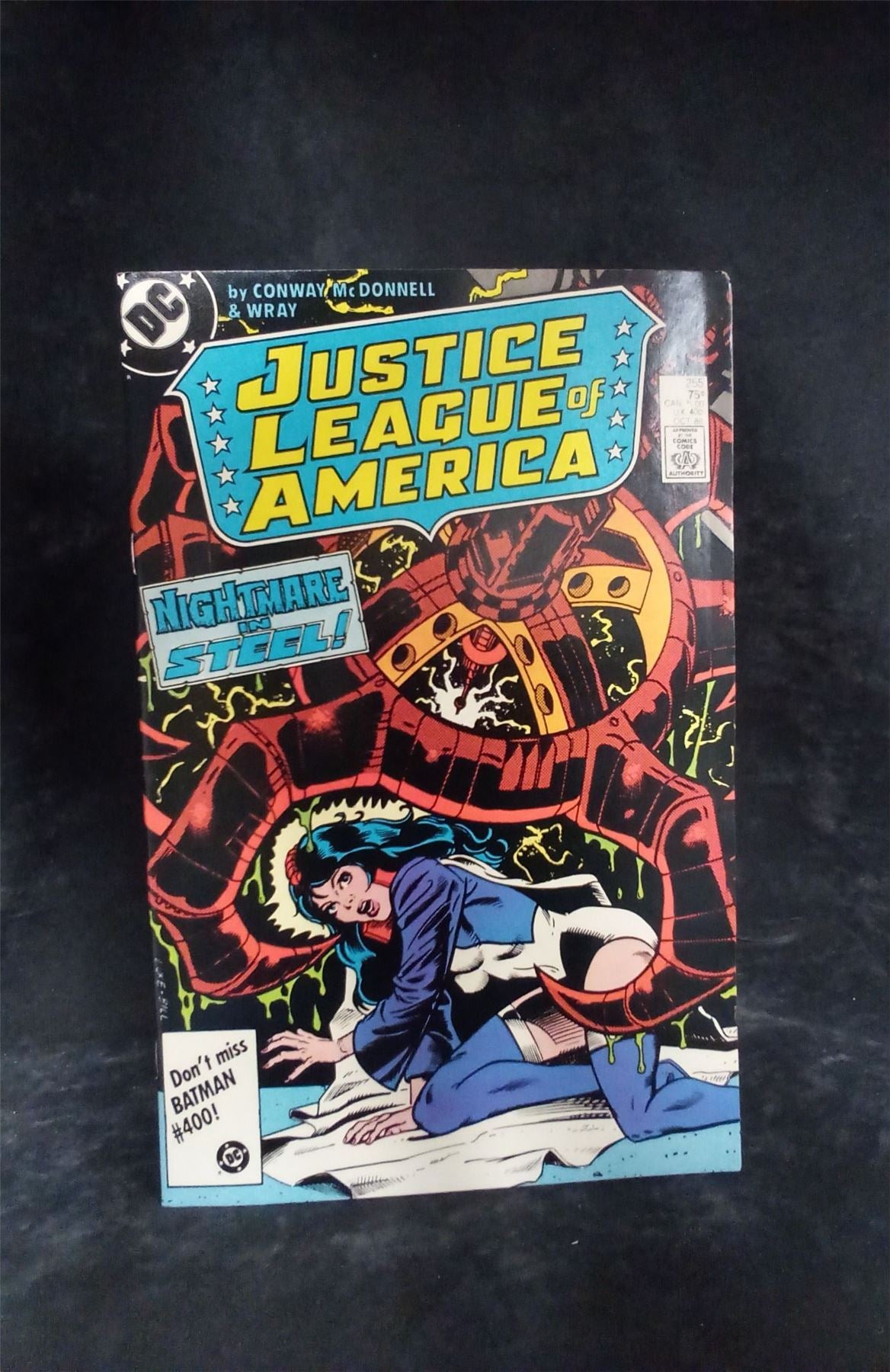 Justice League of America #255 1986 DC Comics Comic Book