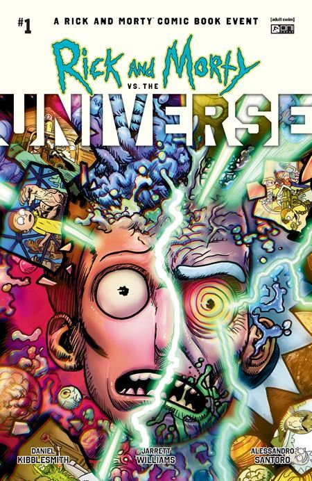 RICK AND MORTY VS THE UNIVERSE #1 (OF 4) CVR B JUAN GEDEON VAR Oni Press Comic Book 2025