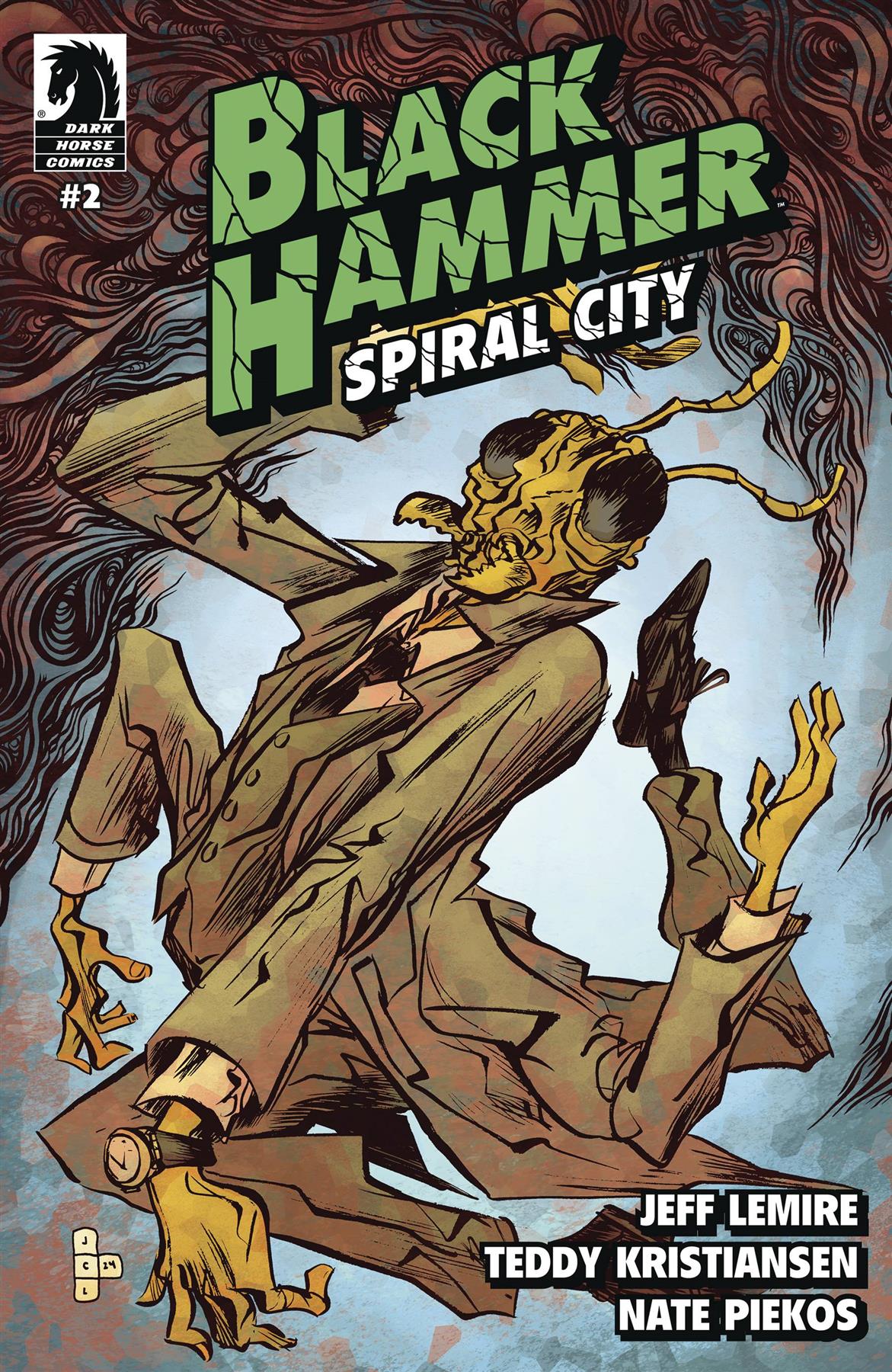 Black Hammer Spiral City #2 Cvr B Lonergan Dark Horse Prh Comic Book