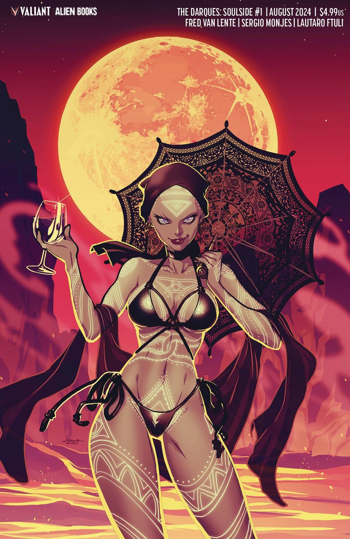 Darques Soulside #2 (of 2) Cvr B Zucchi Swimsuit Valiant Comic Book