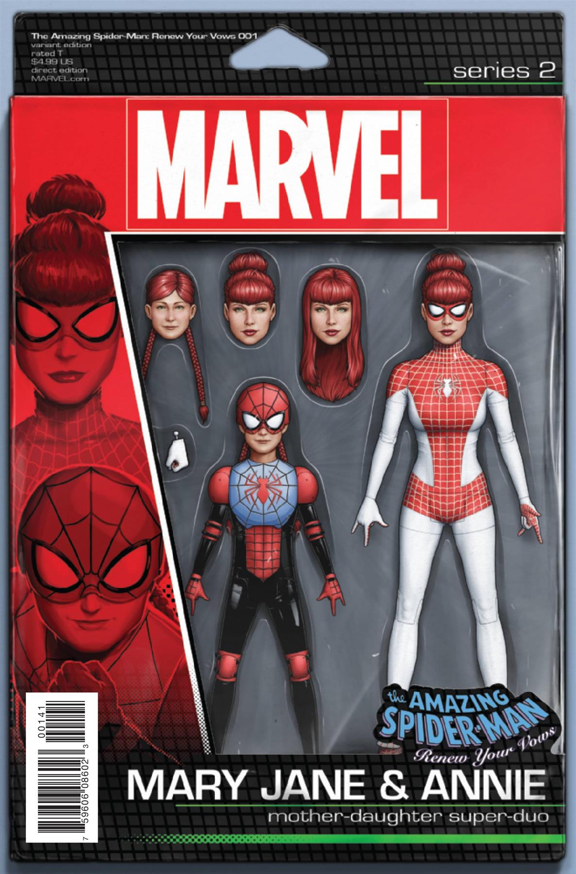 Now Amazing Spider-man Renew Your Vows #1 Christopher Action (Christopher Action Figure Var) Marvel Comics Comic Book