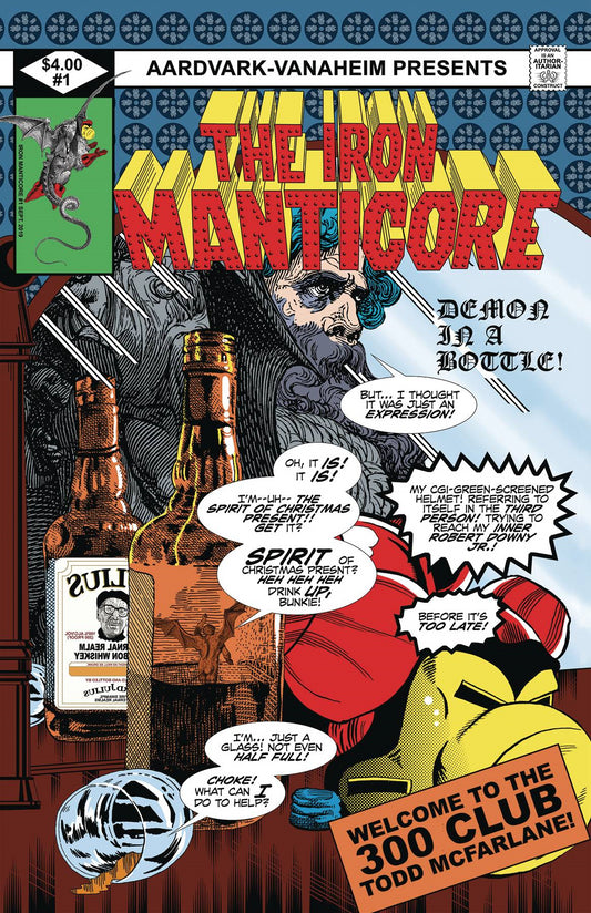 Iron Manticore (One Shot) Aardvark Vanaheim Comic Book