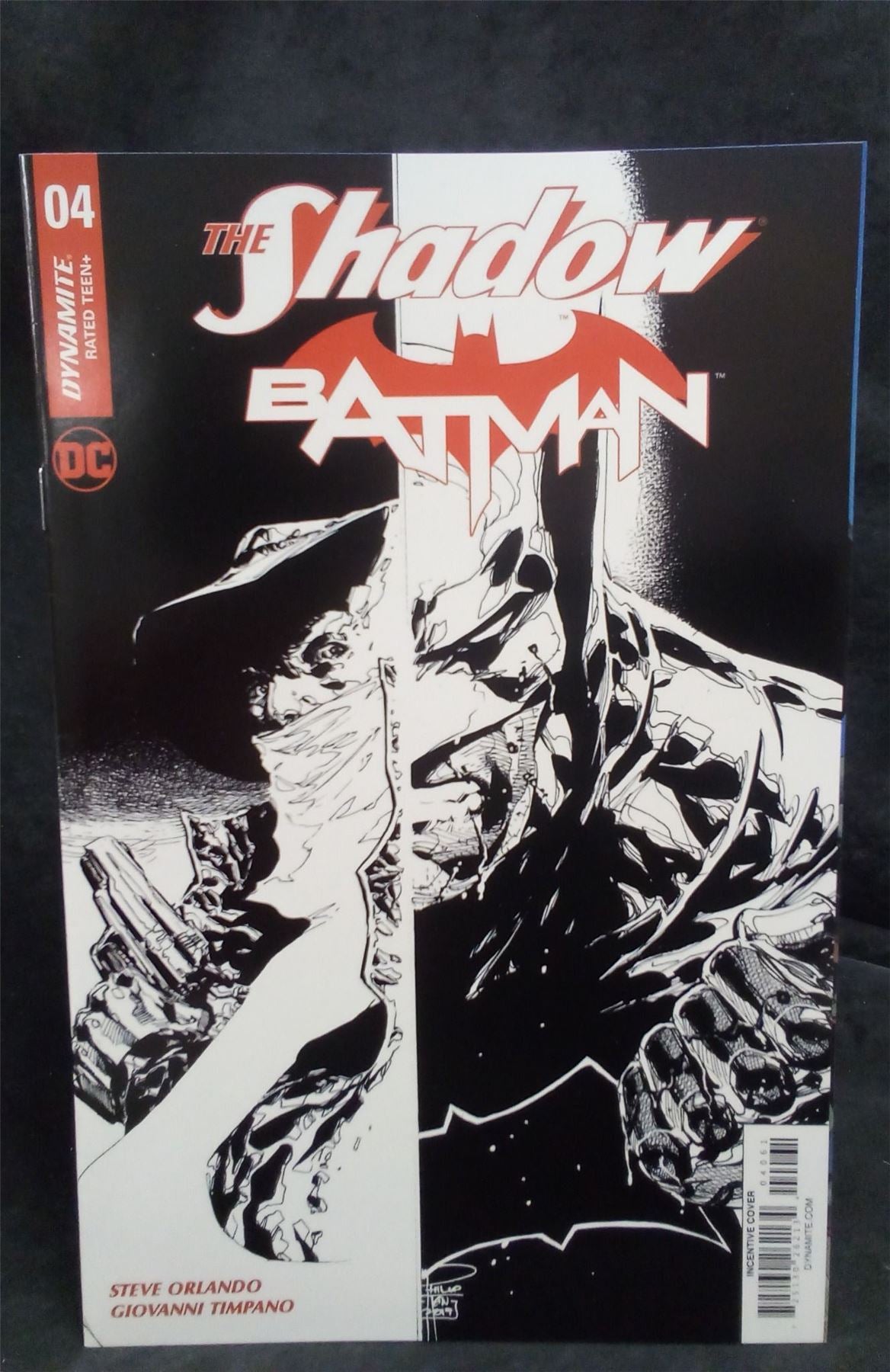 The Shadow / Batman #4 Cover F 2018 Dynamite Entertainment Comic Book