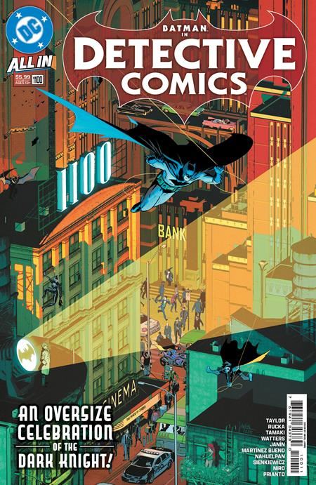DETECTIVE COMICS #1100 CVR A MIKEL JANIN DC Comics Comic Book 2025