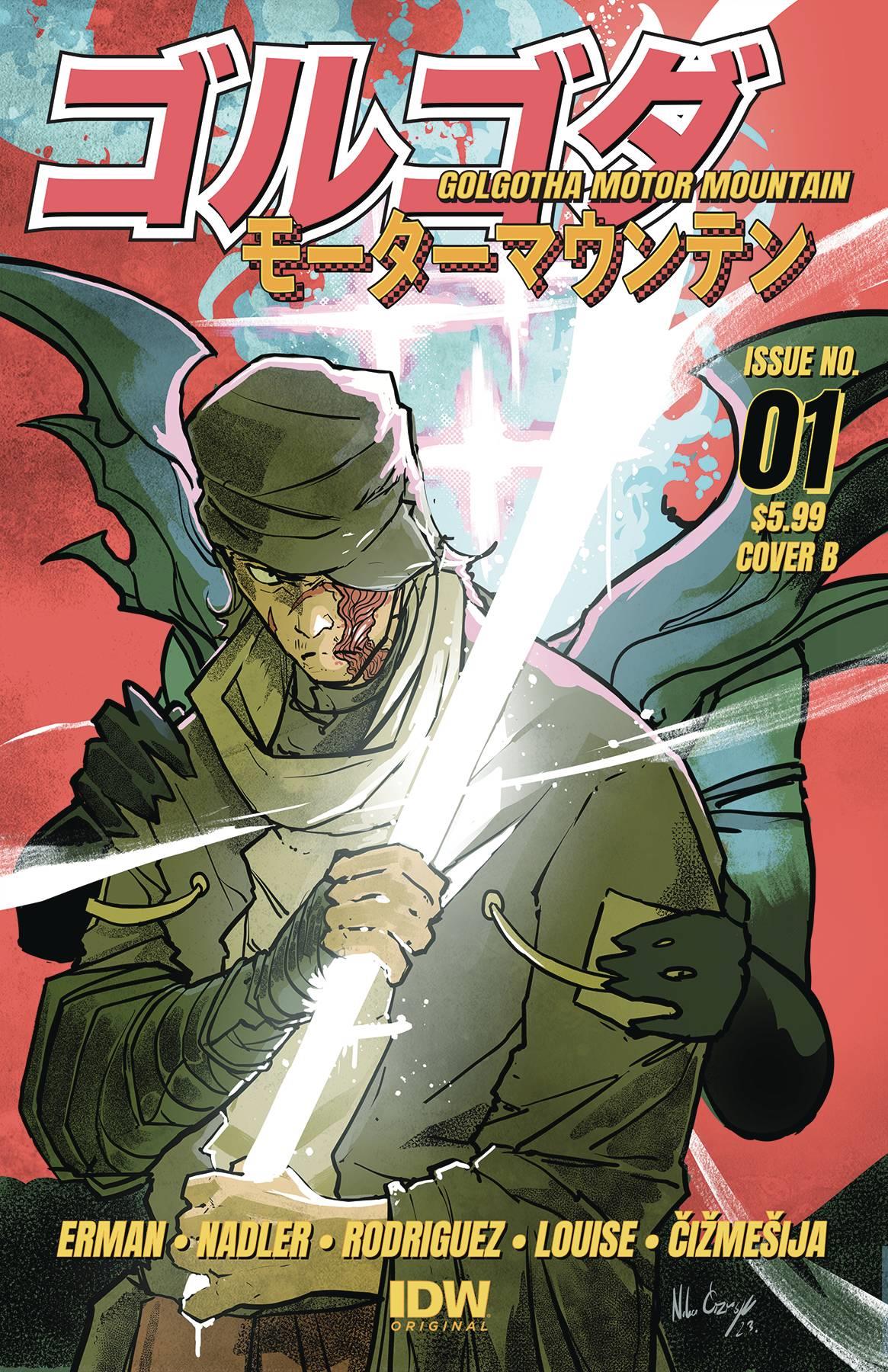 Golgotha Motor Mountain #1 Cvr B Cizmesija (mr) Idw-prh Comic Book
