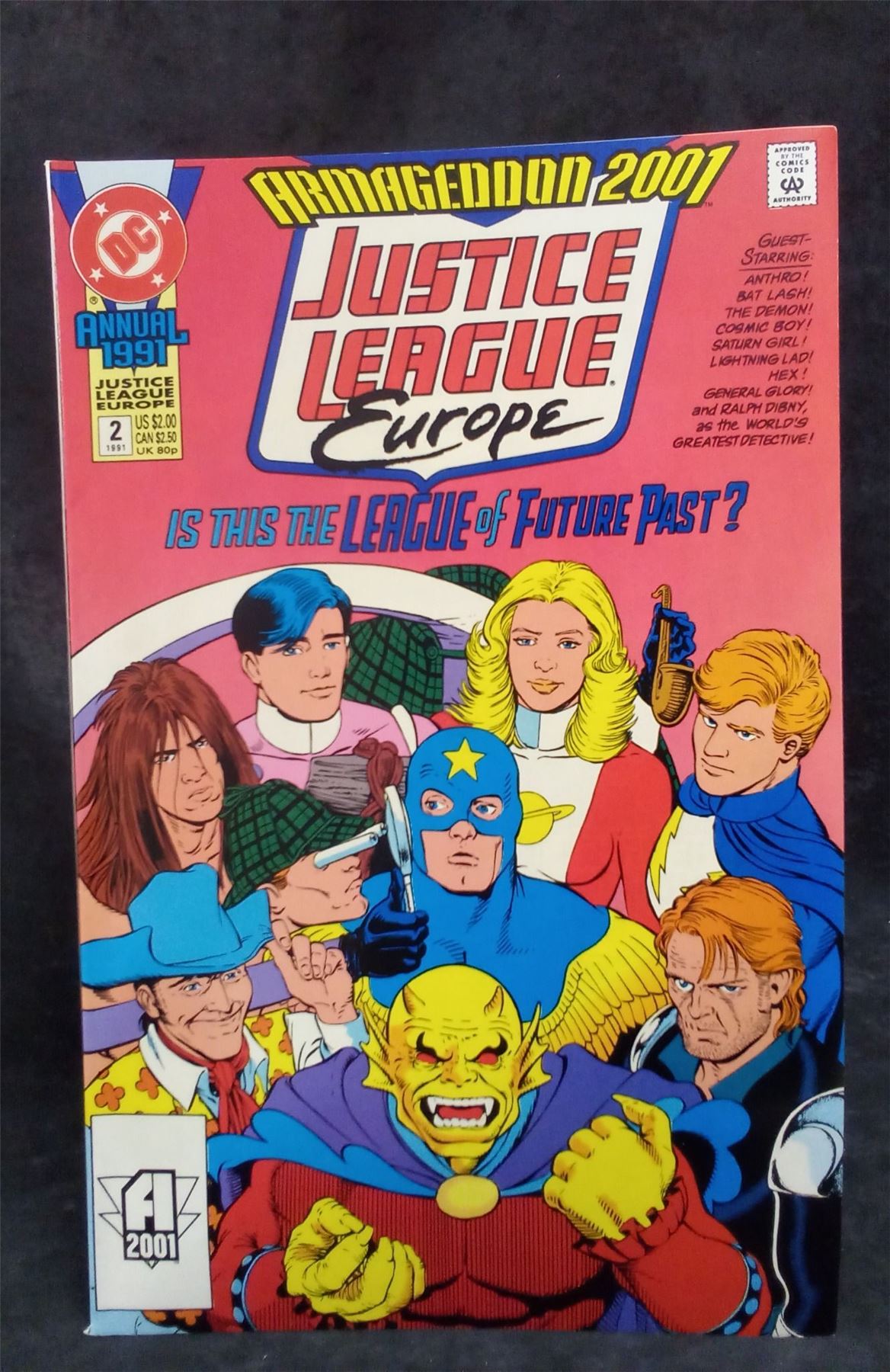 Justice League Europe Annual #2 1991 DC Comics Comic Book