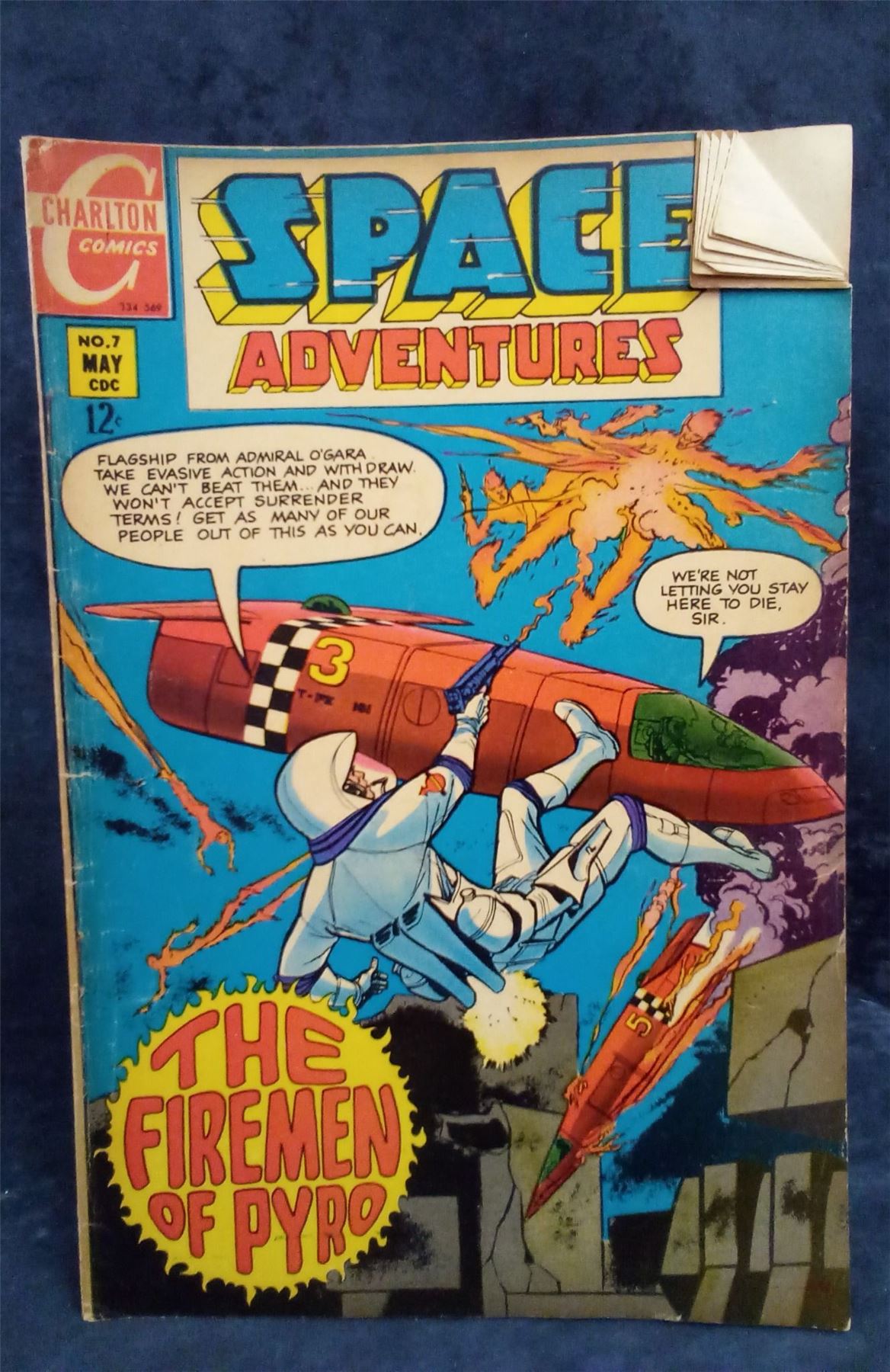 Space Adventures #7 1969 charlton Comic Book