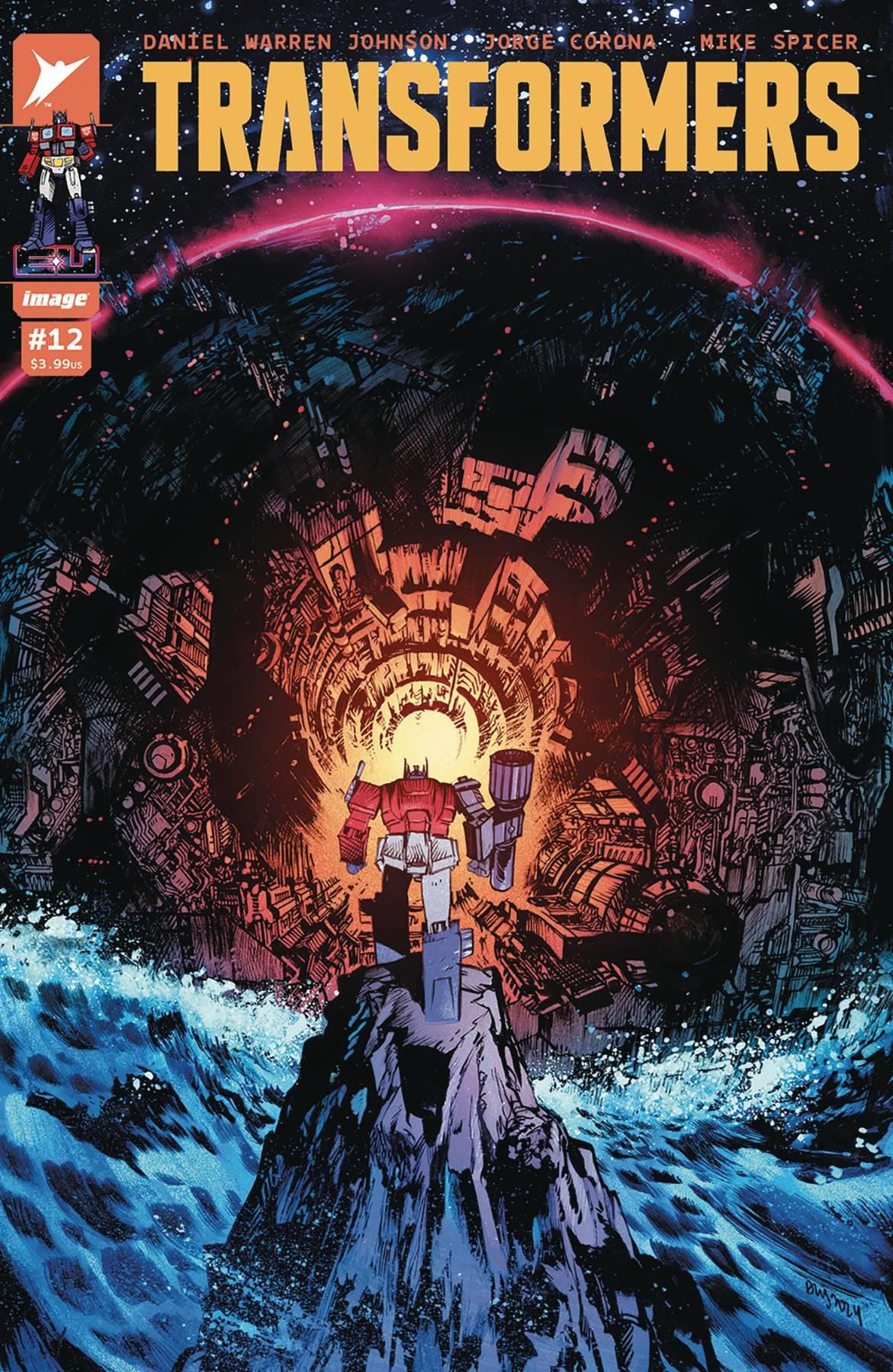 Transformers #12 Cvr A Johnson & Spicer Cvr A Johnson & Spicer Image Comic Book 2024