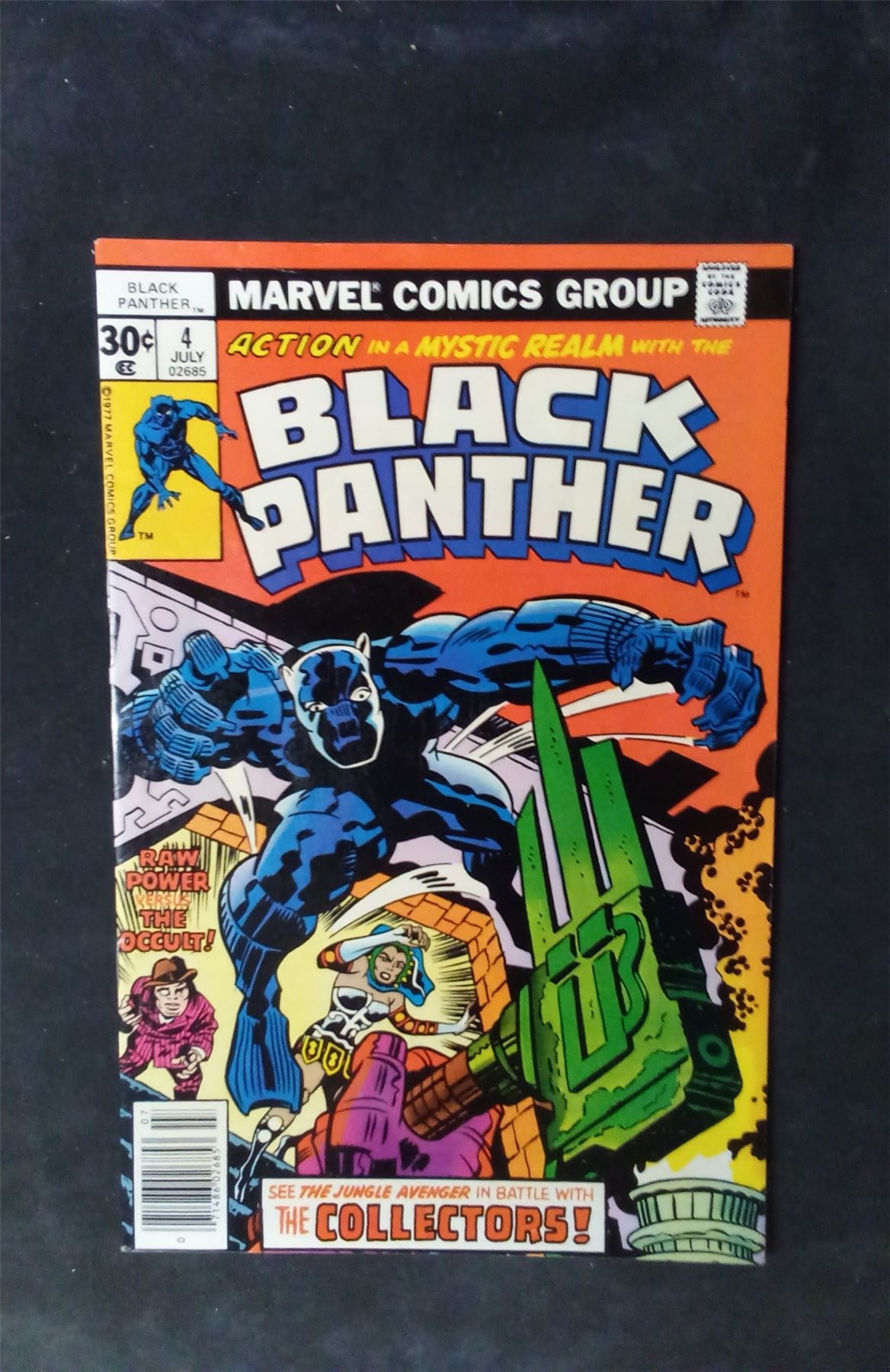 Black Panther #4 1977 marvel Comic Book