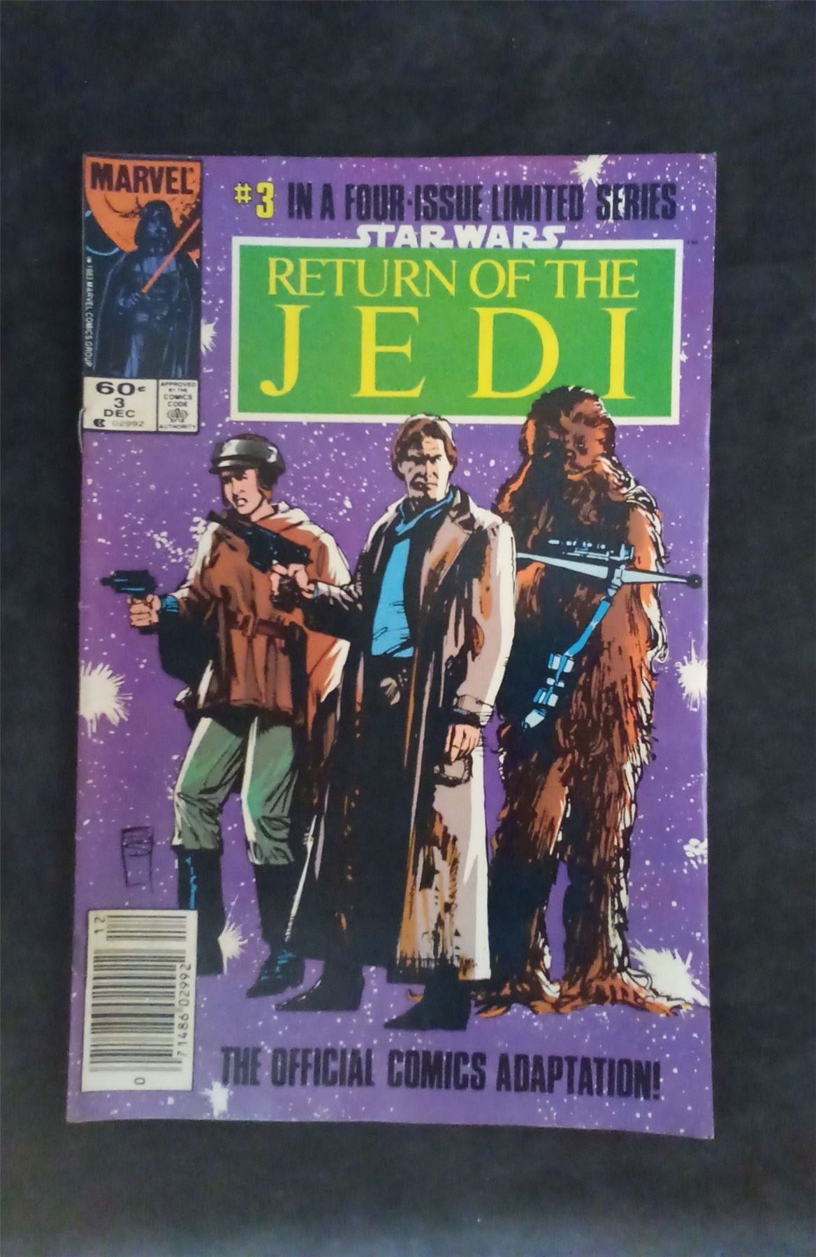 Star Wars: Return of the Jedi #3 1983 marvel Comic Book
