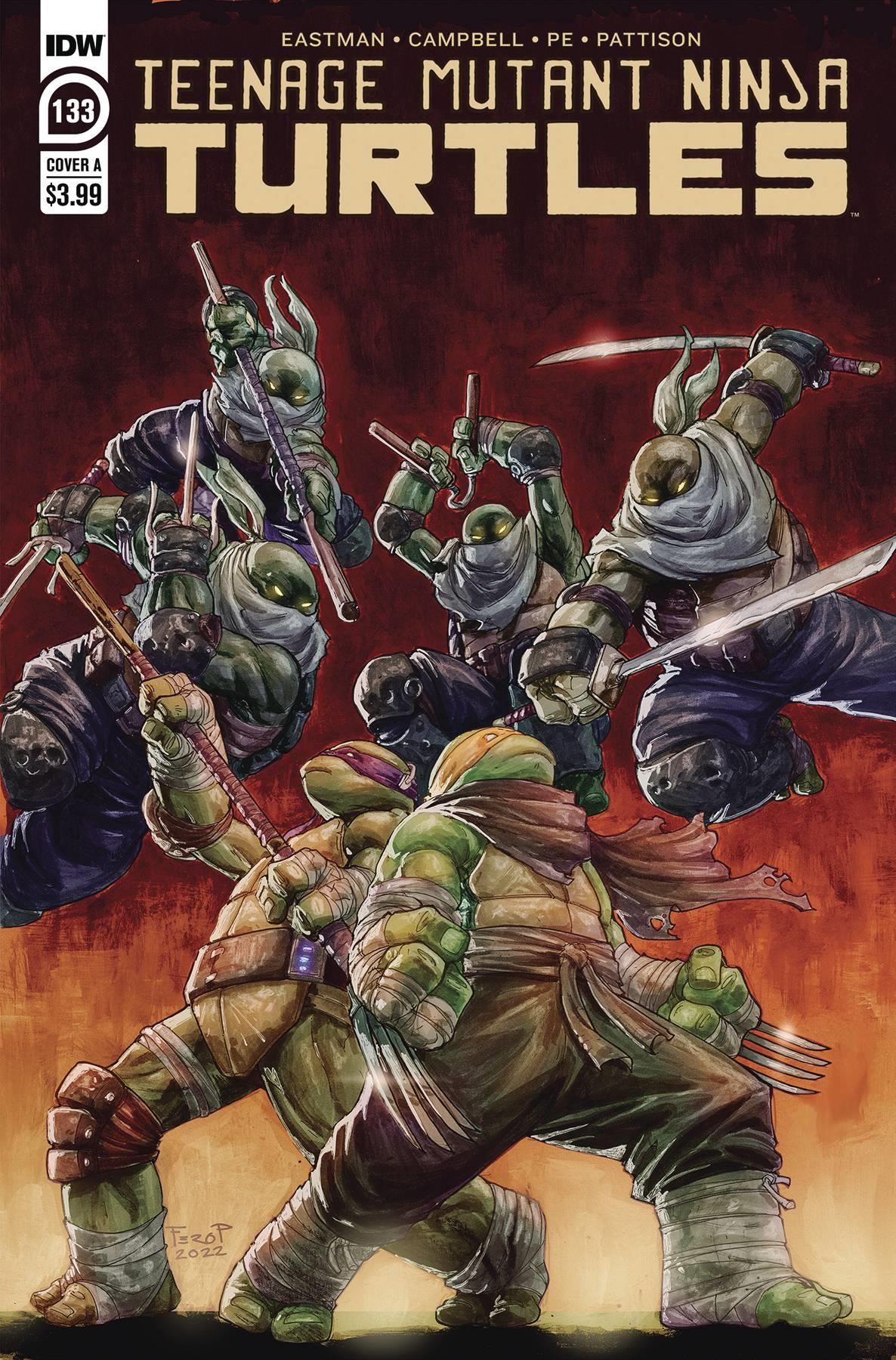 Tmnt Ongoing #133 Cvr A Pe (c: 1-0-0) Idw Publishing Comic Book