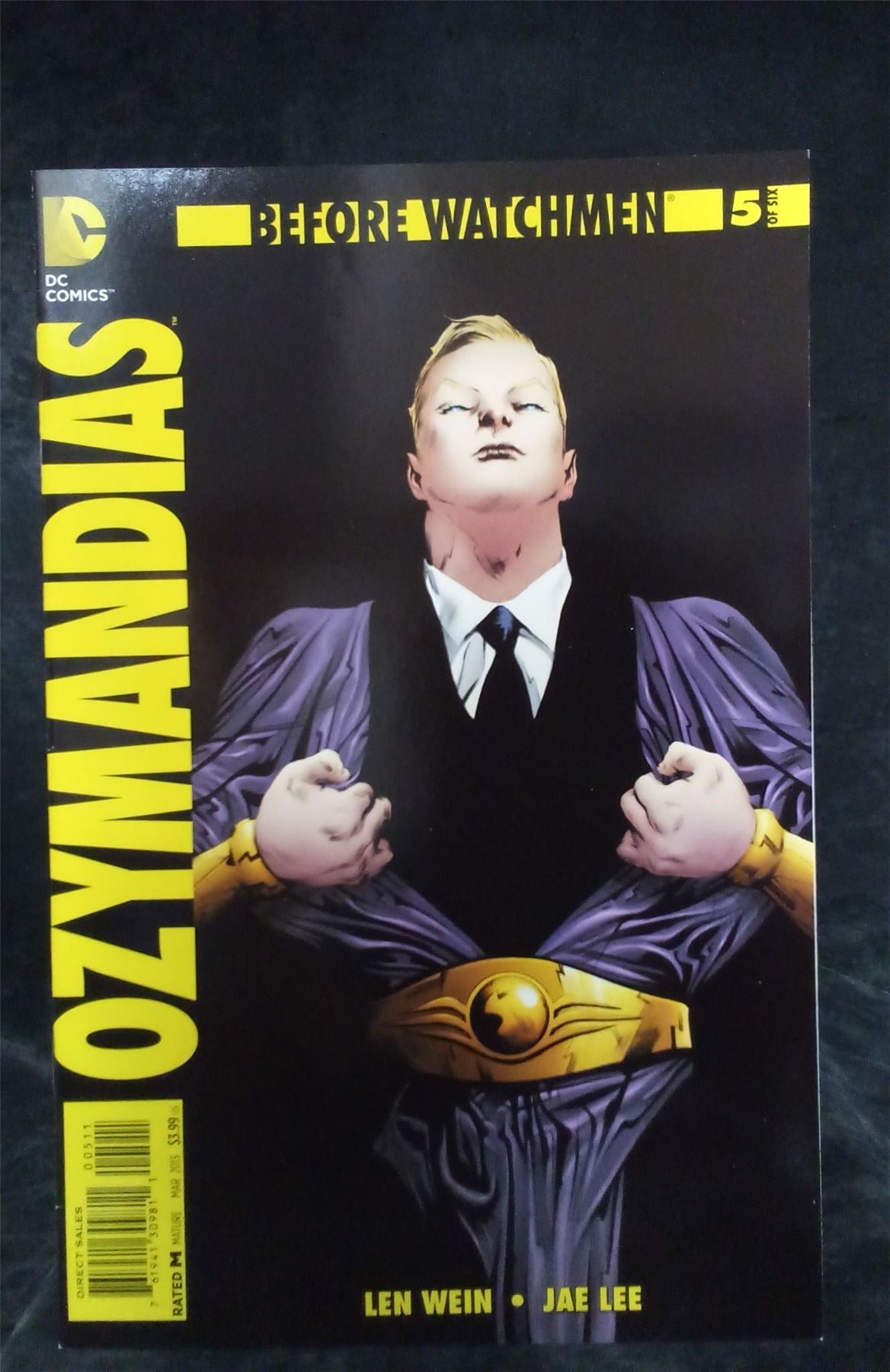 Before Watchmen: Ozymandias #5 2013 DC Comics Comic Book
