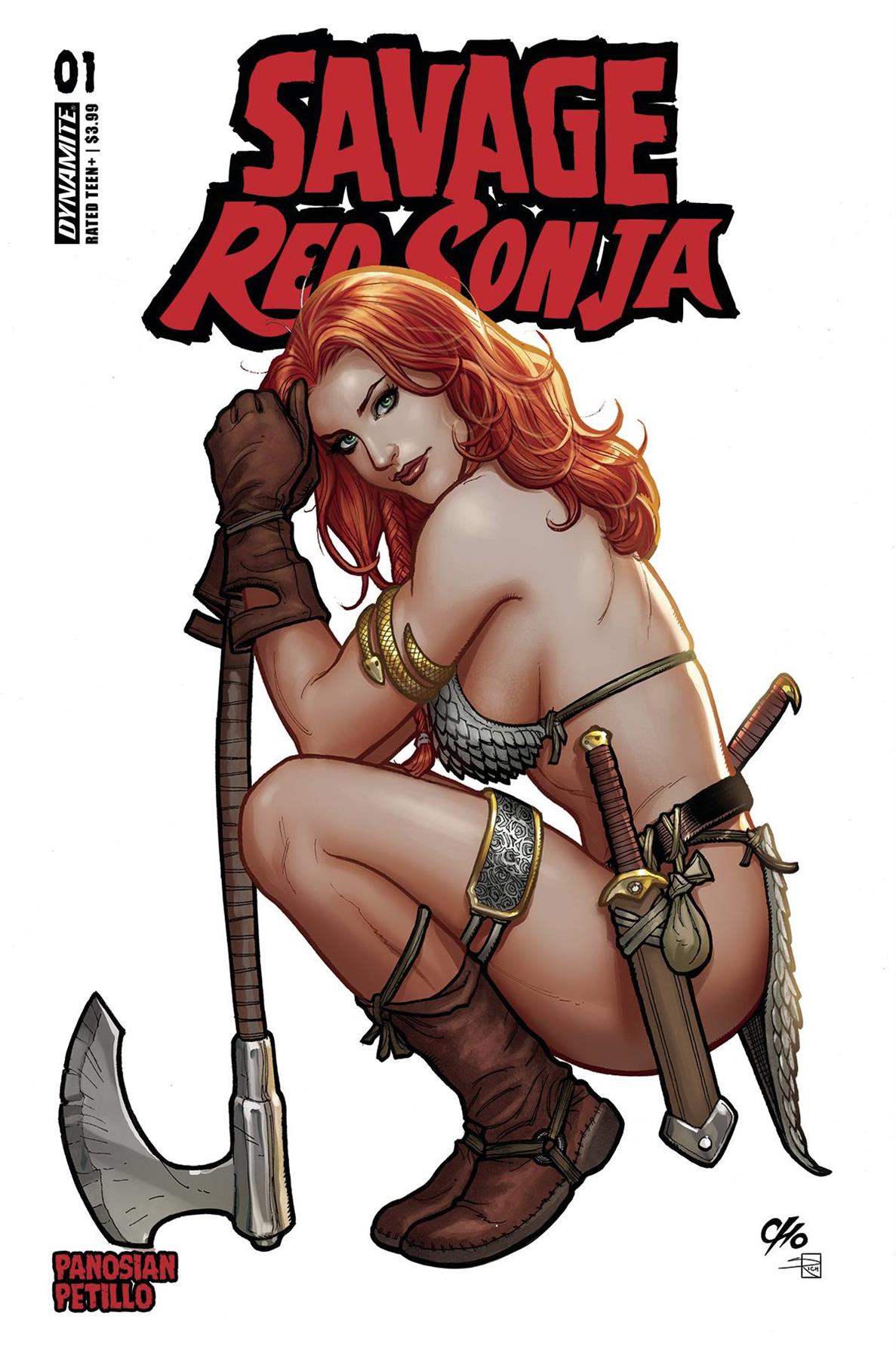 Savage Red Sonja #1 Cvr B Cho Dynamite Comic Book