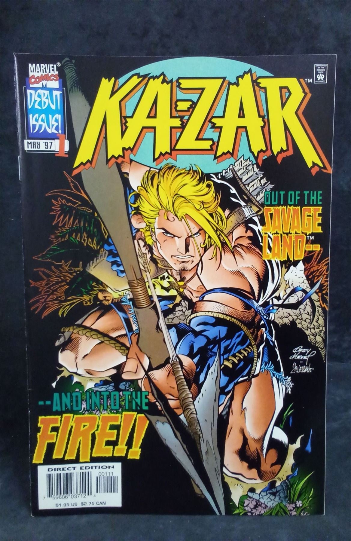 Ka-Zar #1 1997 Marvel Comics Comic Book