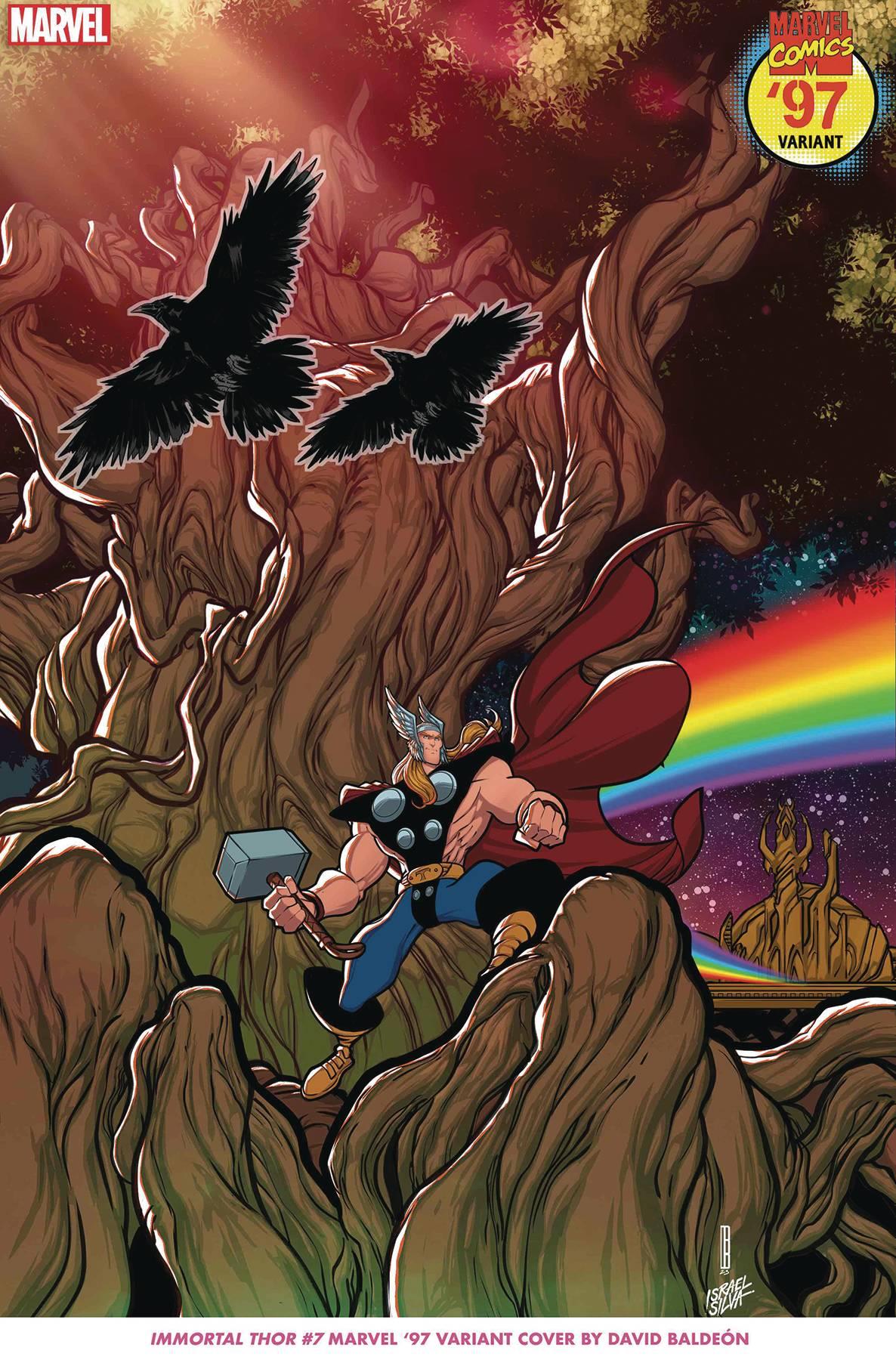 Immortal Thor #7 David Baldeon Marvel 97 Var (David Baldeon Marvel 97 Var) Marvel Prh Comic Book 2024