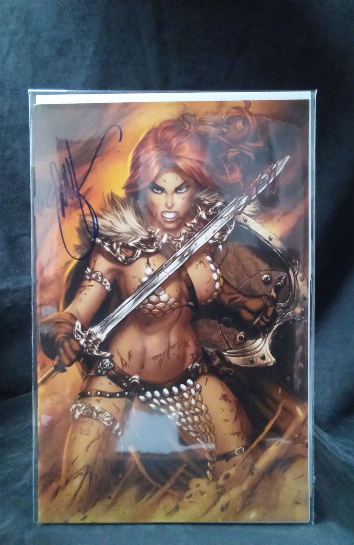 The Invincible Red Sonja #3 Comics Elite Virgin Variant 2021 dynamite-entertainment Comic Book