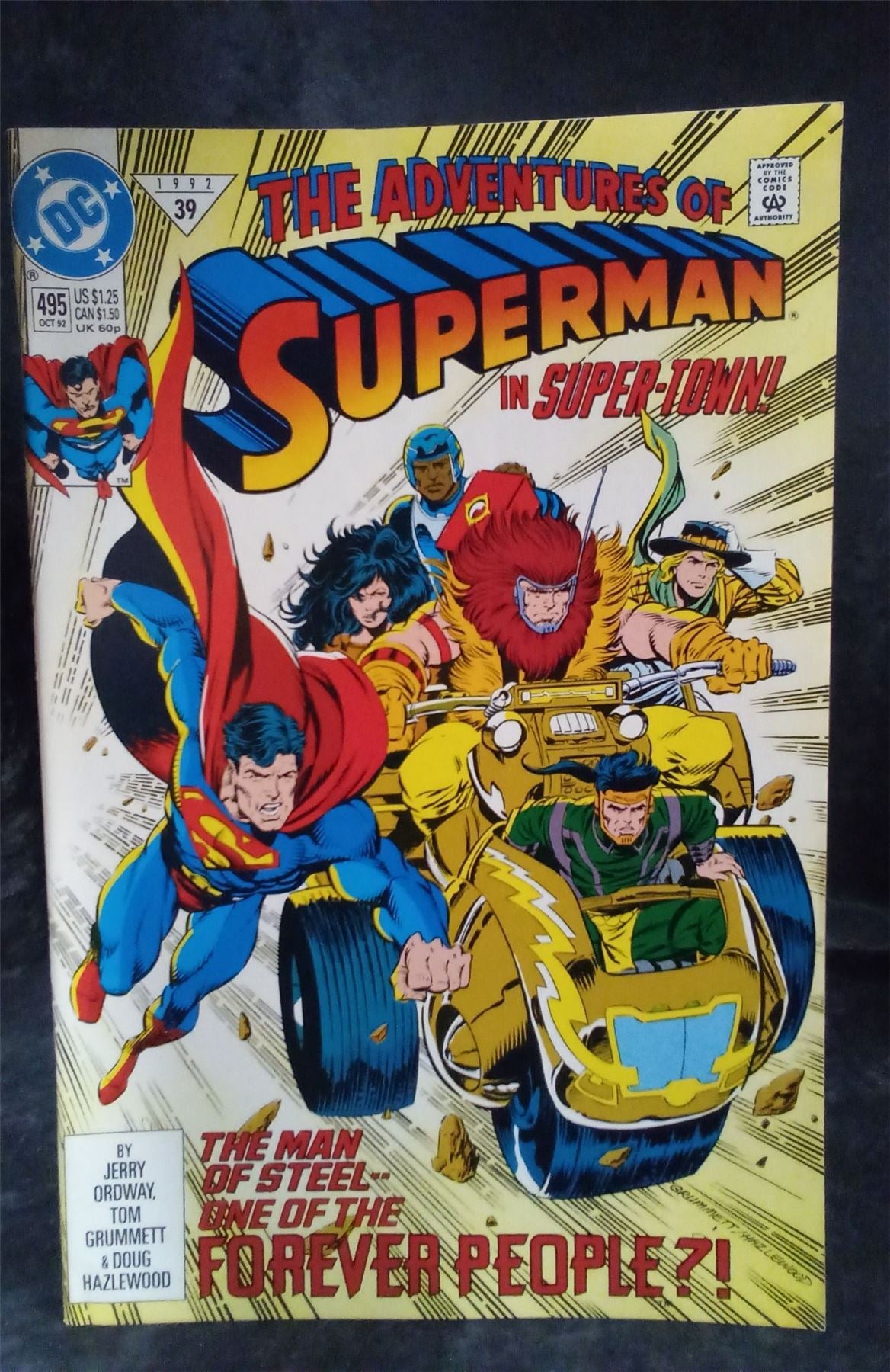 Adventures of Superman #495 1992 DC Comics Comic Book