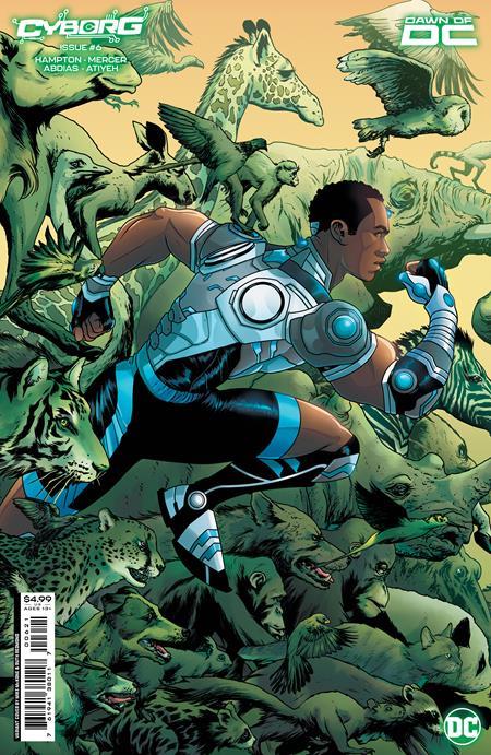 Cyborg #6 (of 6) Cvr B Mike Mckone Card Stock Var DC Comics Comic Book