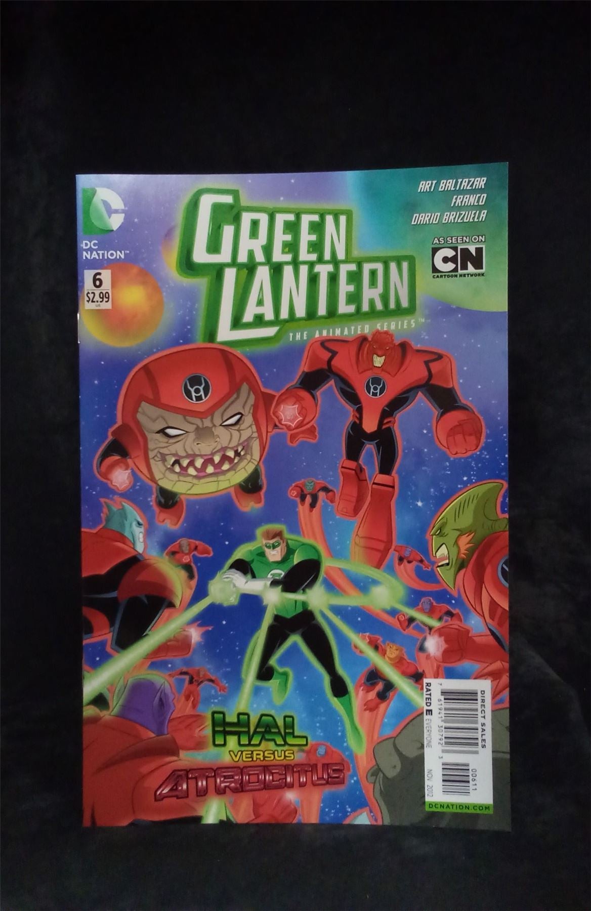 Green Lantern: The Animated Series #6 2012 DC Comics Comic Book