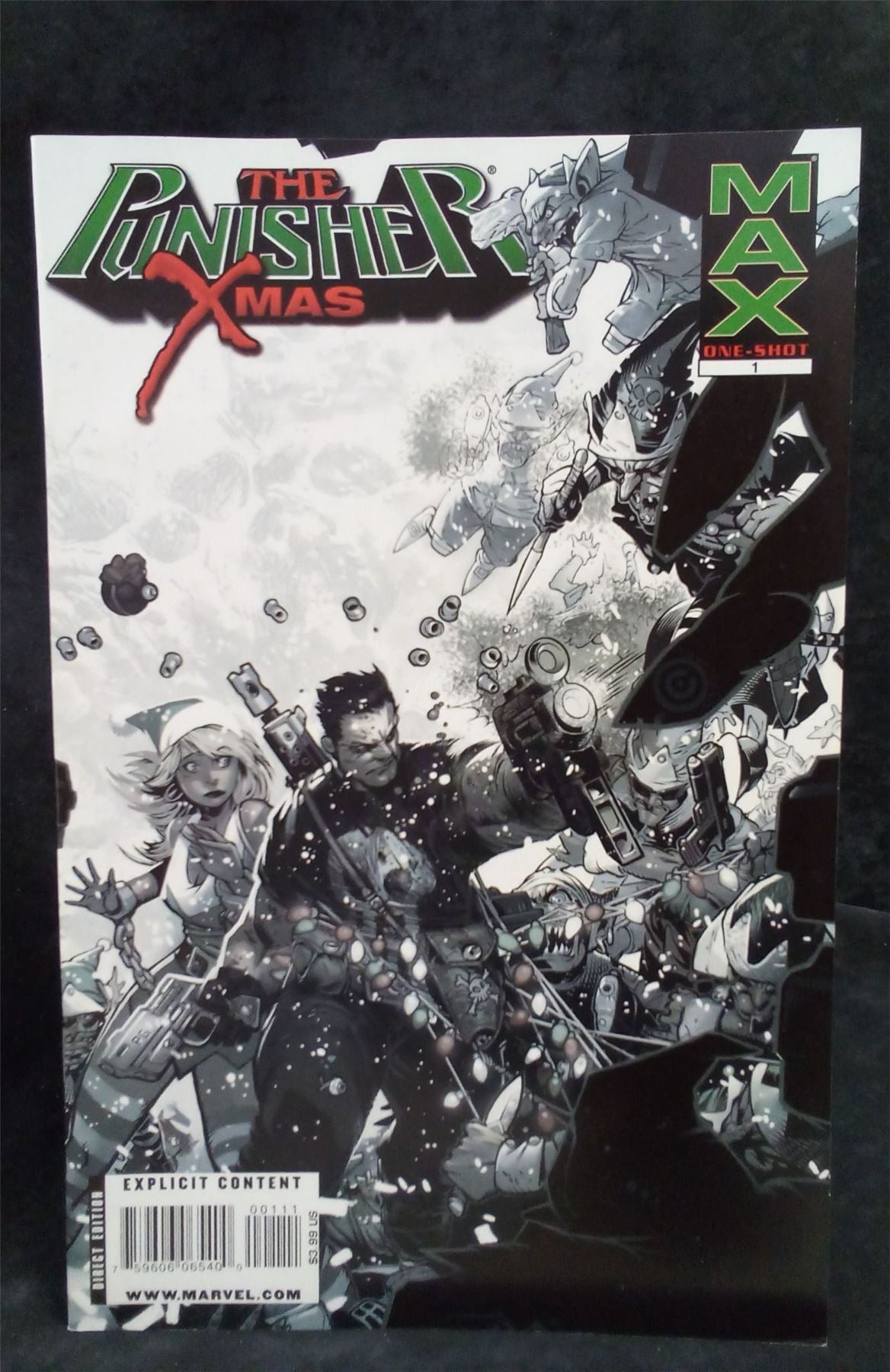 Punisher Max X-Mas Special 2009 Marvel Comics Comic Book