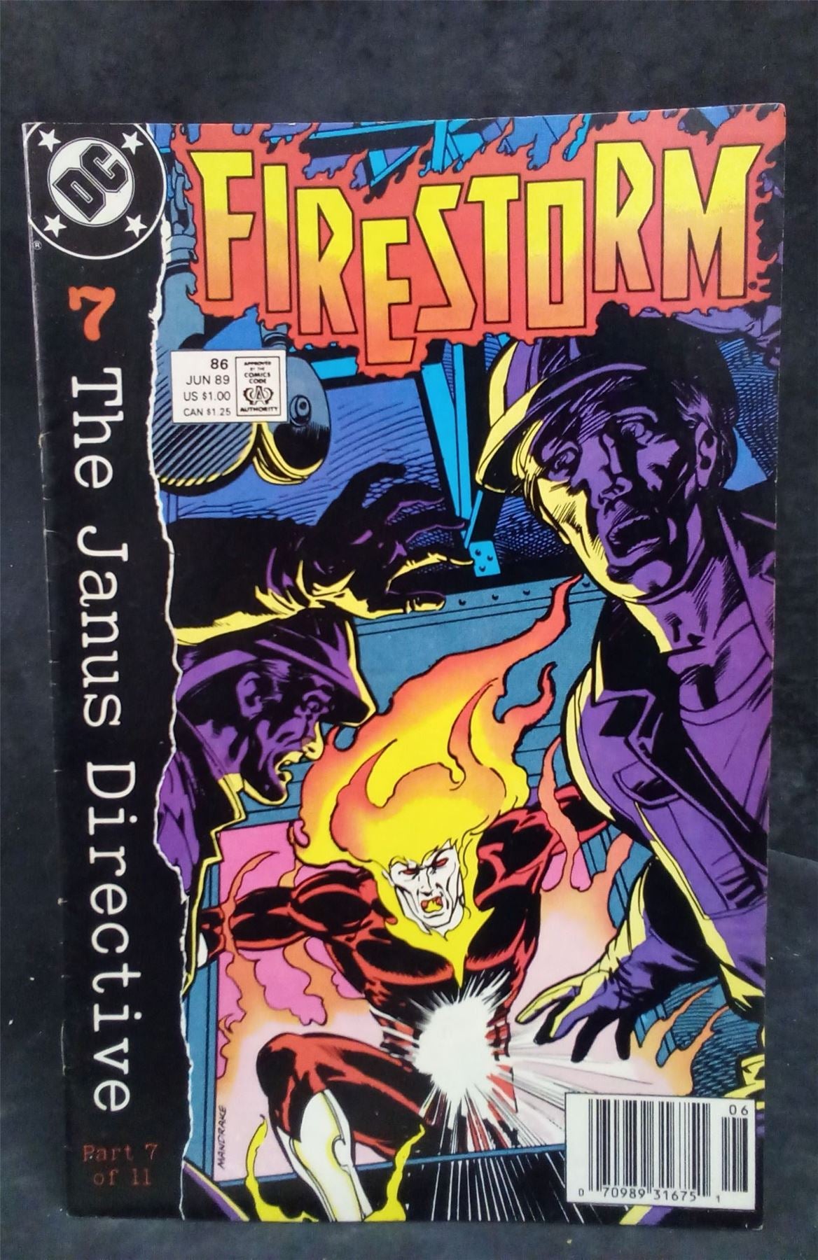 Firestorm, the Nuclear Man #86 1989 DC Comics Comic Book