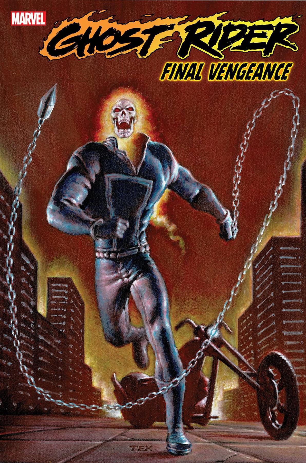 Ghost Rider #1 Mark Texeira Var (Mark Texeira Var) Marvel Prh Comic Book 2024