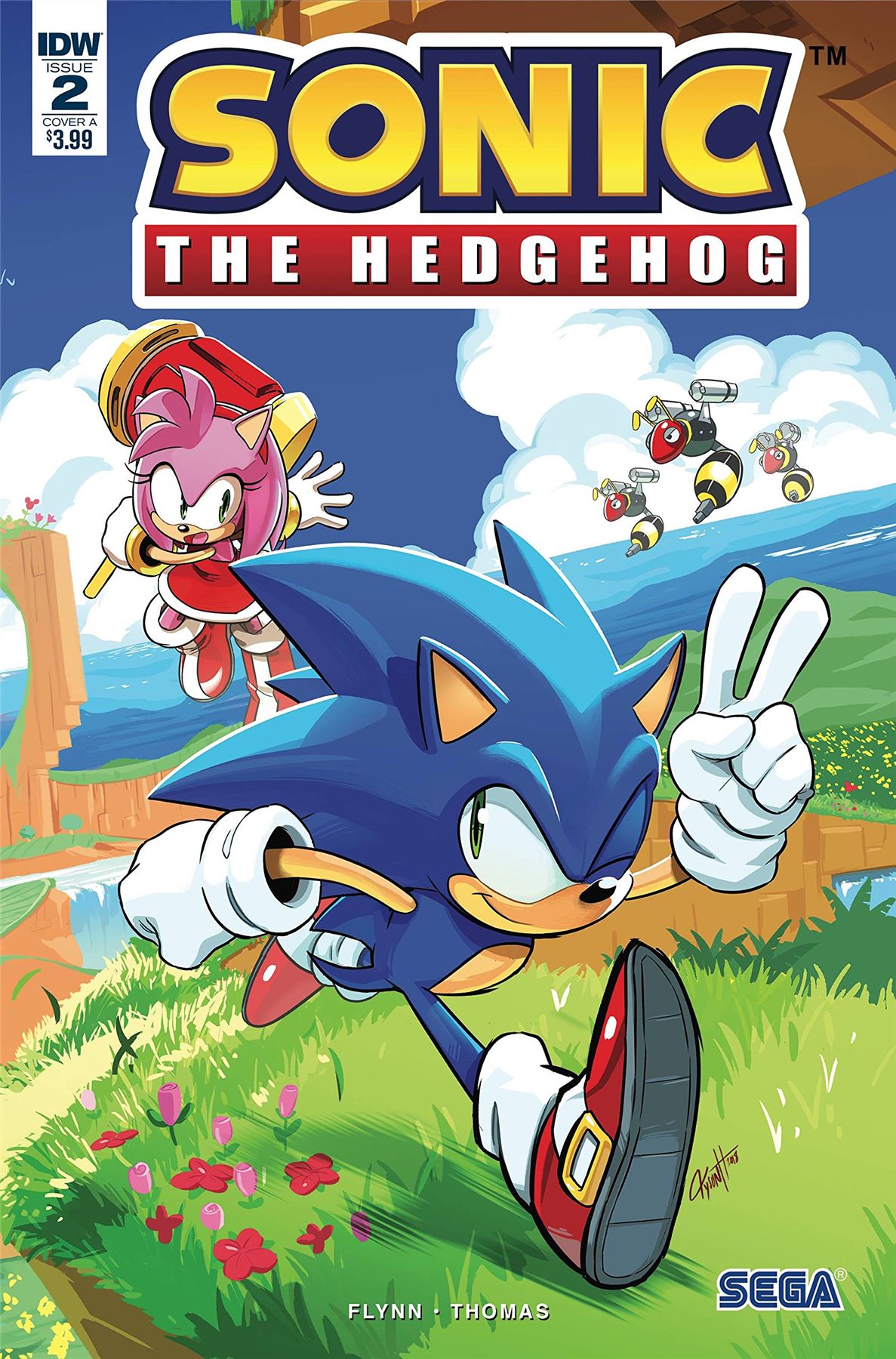 Sonic The Hedgehog #2 Cvr A Hesse (Cvr A Hesse) Idw Publishing Comic Book