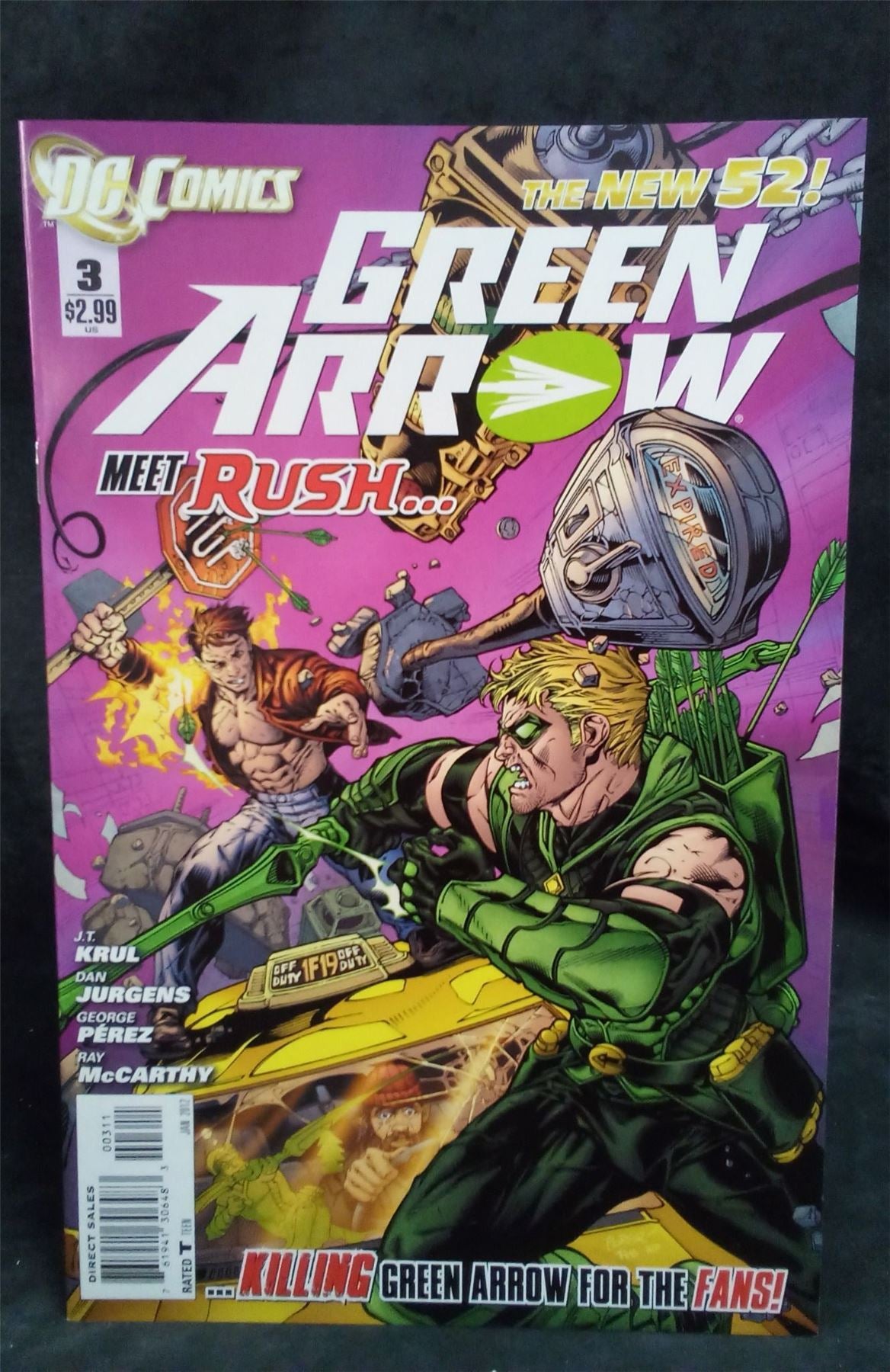 Green Arrow #3 2012 DC Comics Comic Book