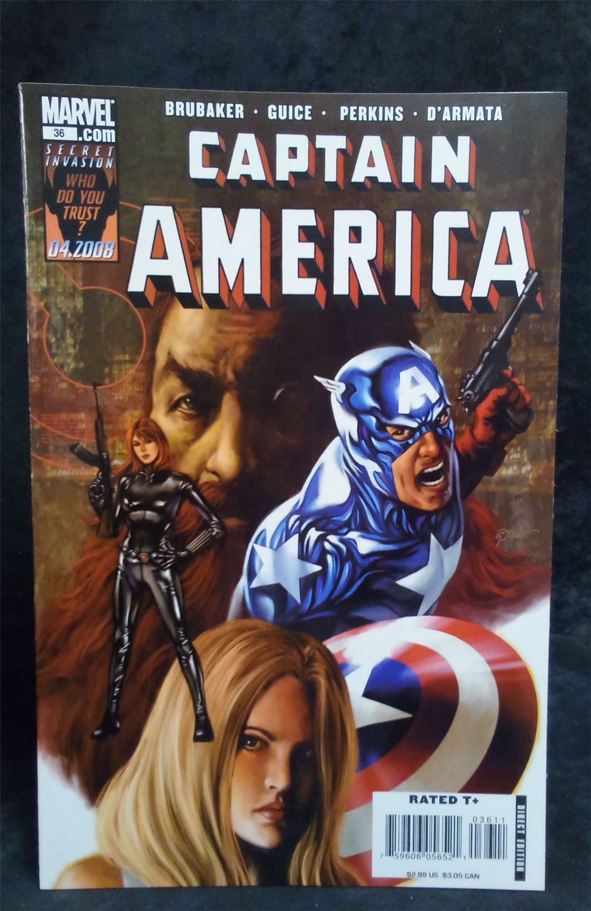 Captain America #36 2008 Marvel Comics Comic Book