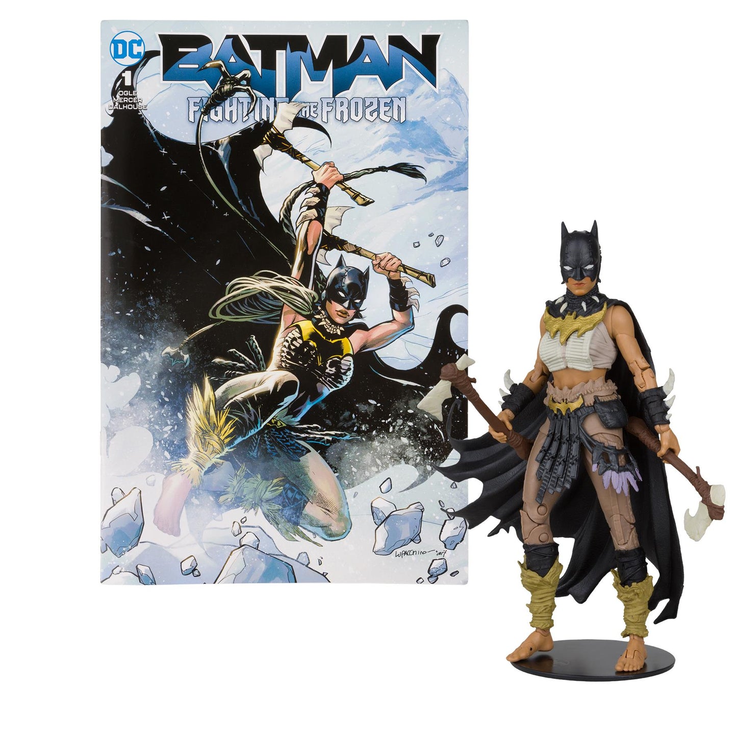 Dc Direct 7in Wv4 Batgirl Action Figure W/Comic