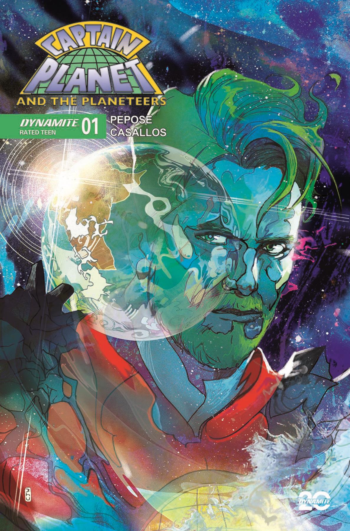 Captain Planet #1 Cvr C Ward Dynamite Comic Book