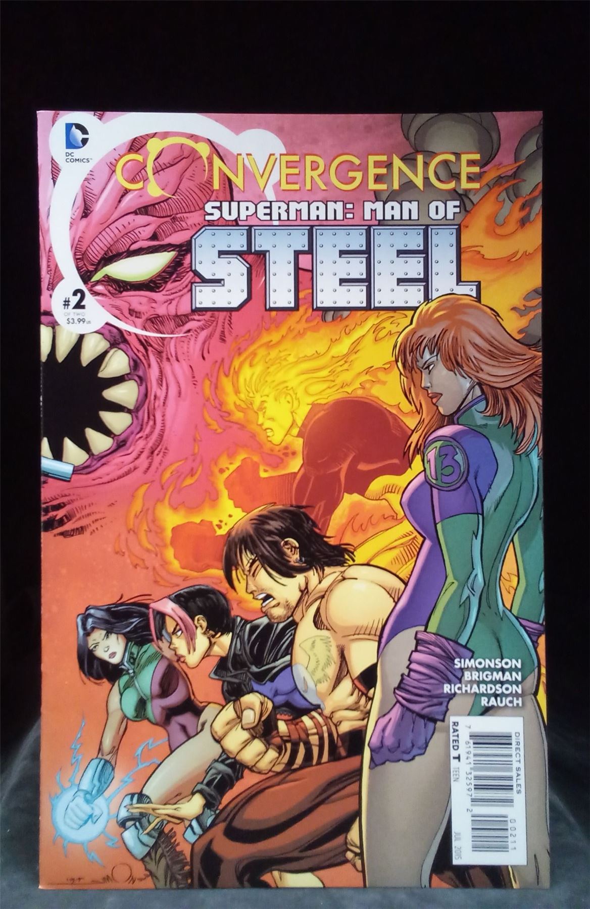 Convergence Superman: The Man of Steel #2 2015 DC Comics Comic Book