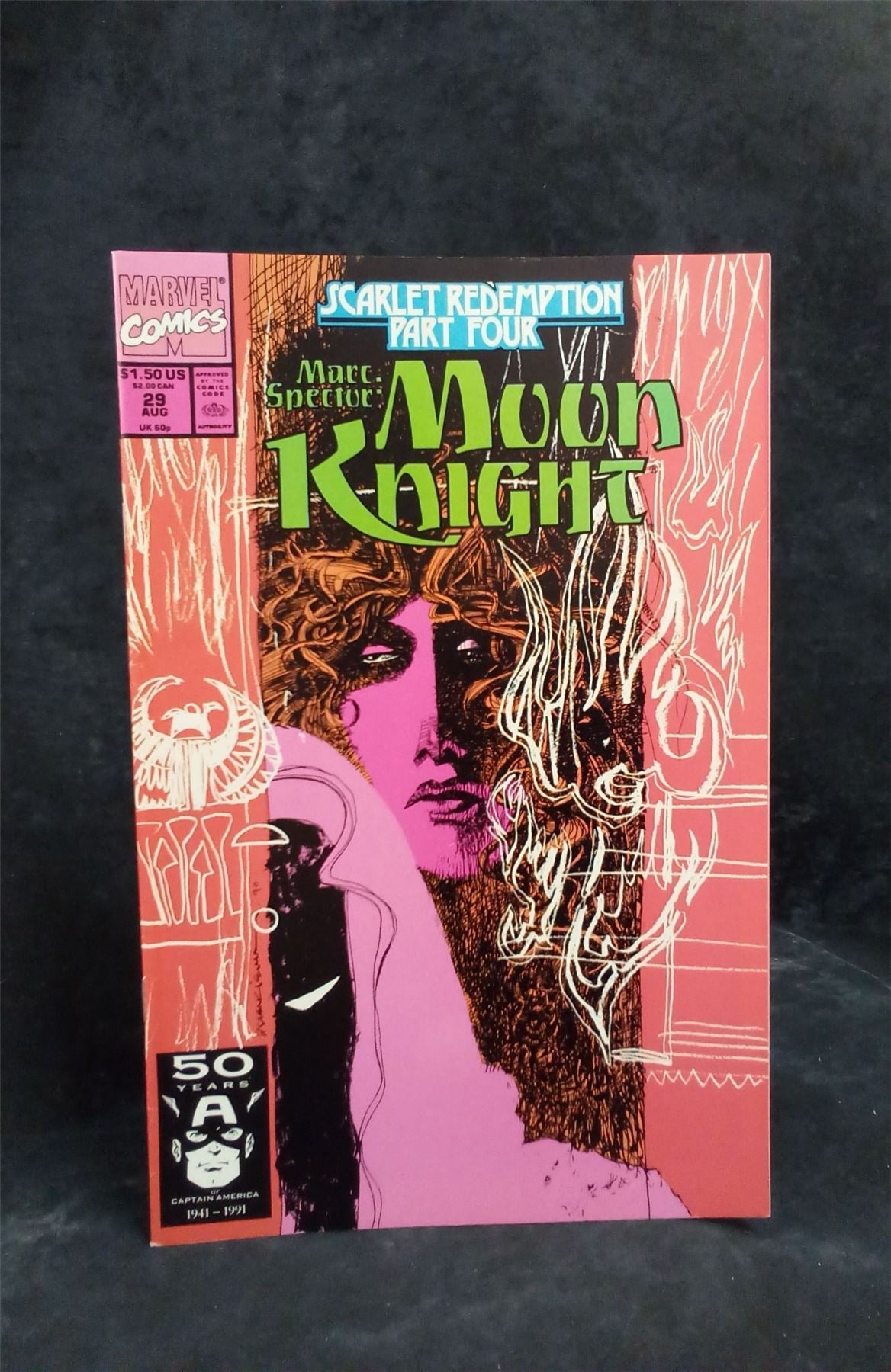 Marc Spector: Moon Knight #29 1991 Marvel Comics Comic Book