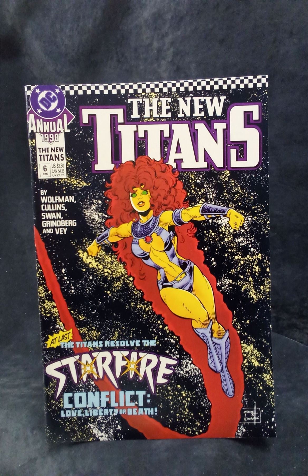 The New Titans Annual #6 1990 DC Comics Comic Book