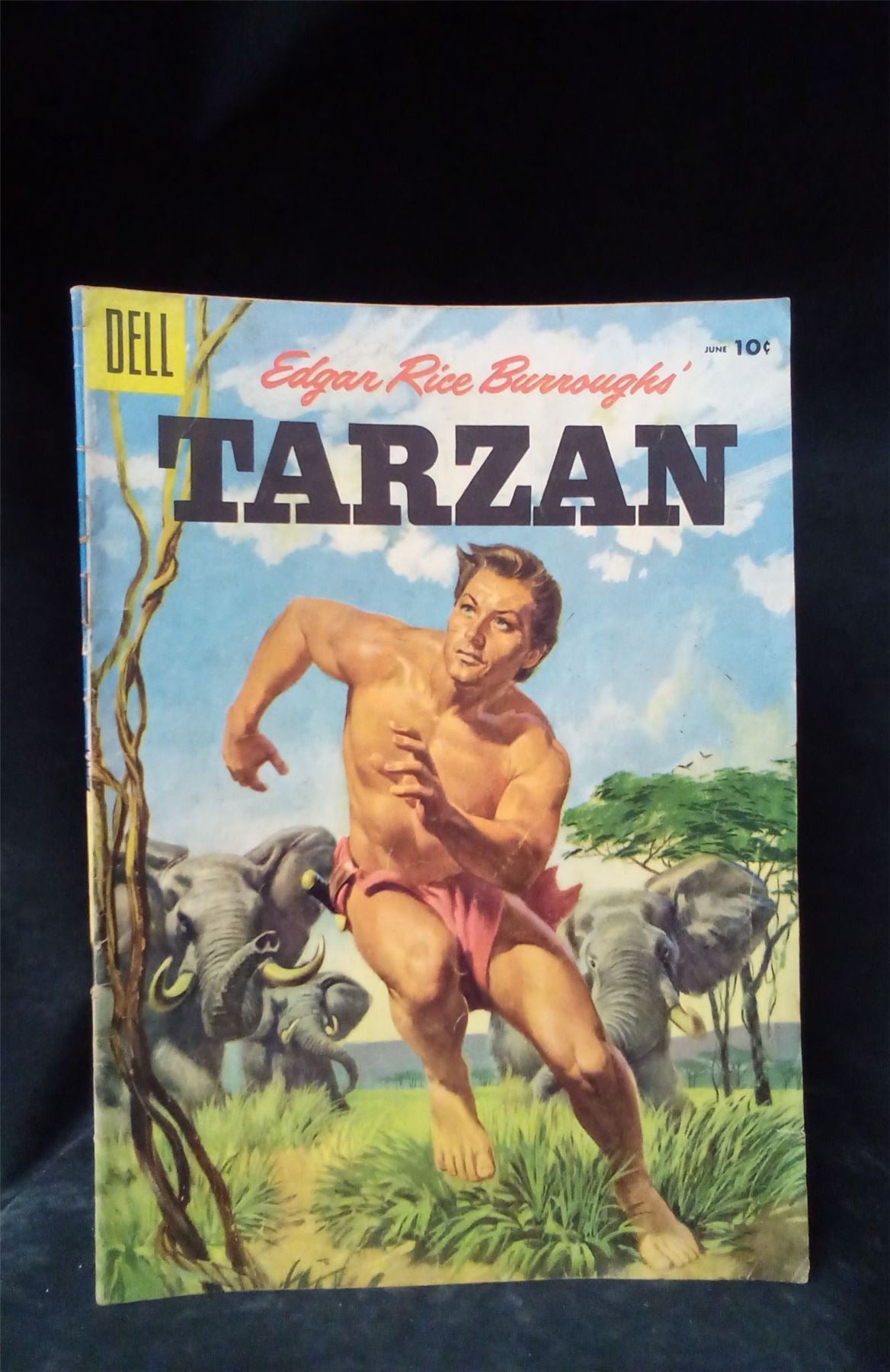 Edgar Rice Burroughs' Tarzan #69 1955 Gold Key Comic Book