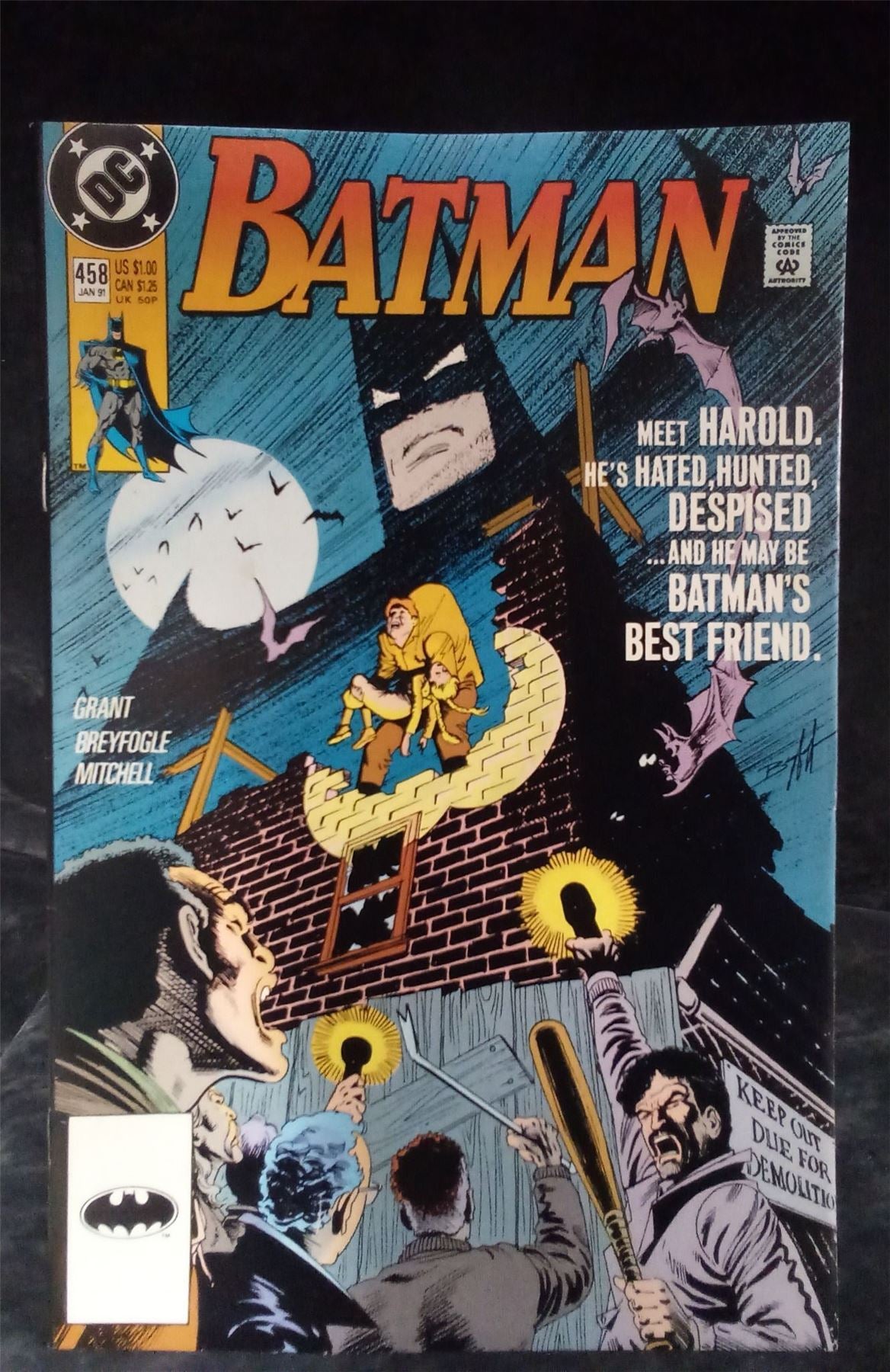 Batman #458 1991 DC Comics Comic Book