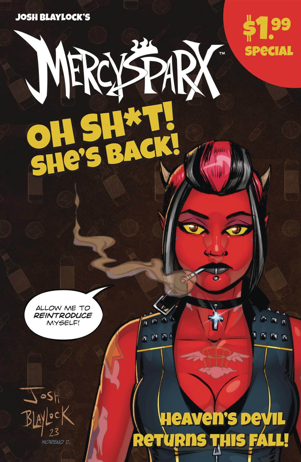 Mercy Sparx Oh S**t Shes Back 1.99 Special (mr) Devils Due Comic Book