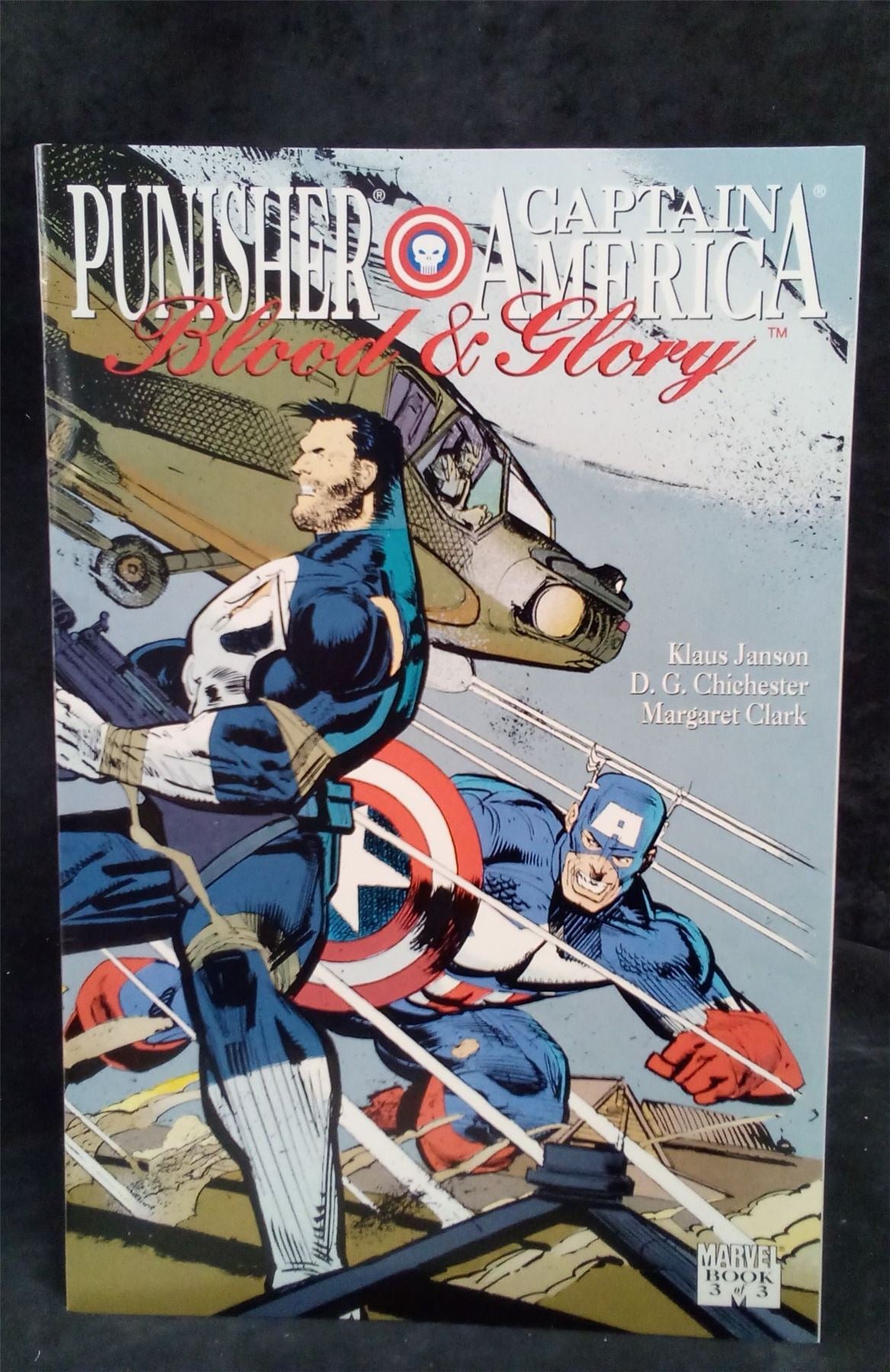 Punisher/Captain America: Blood & Glory #3 1992 Marvel Comics Comic Book