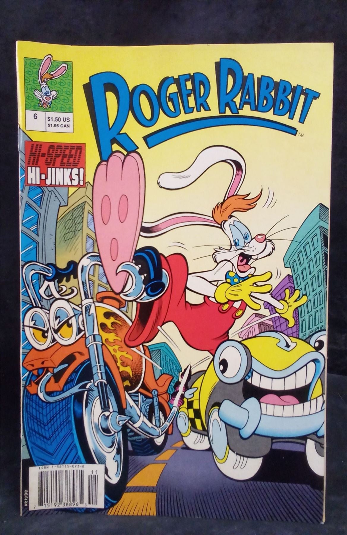 Roger Rabbit #6 1990 Disney Comic Book