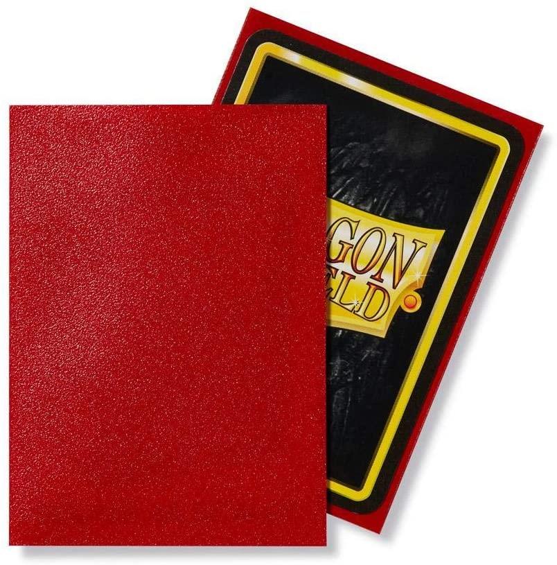 Dragon Shield standard - Ruby Matte - 100 ct
