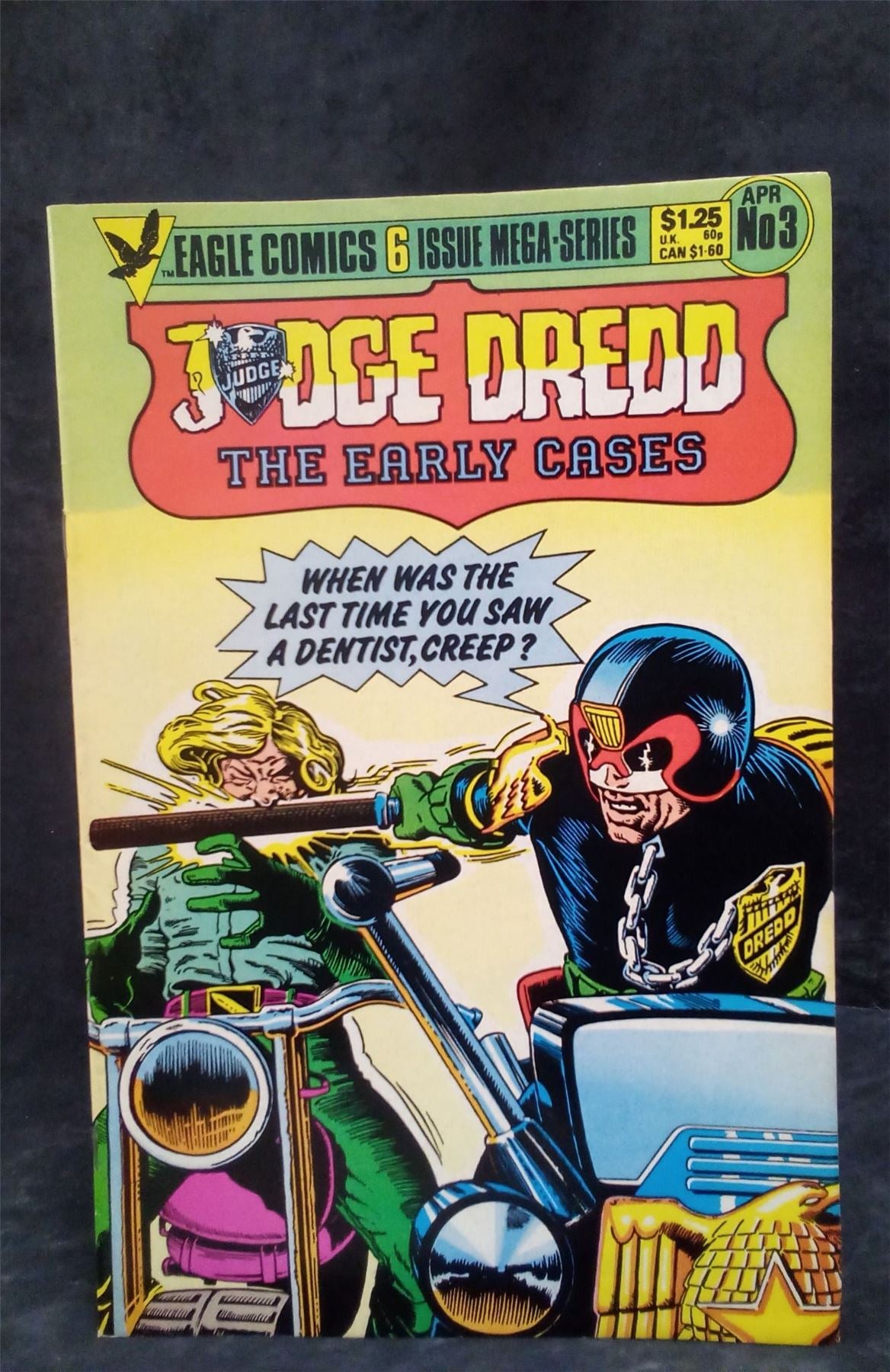 Judge Dredd: Early Cases #3 1986 Comic Book