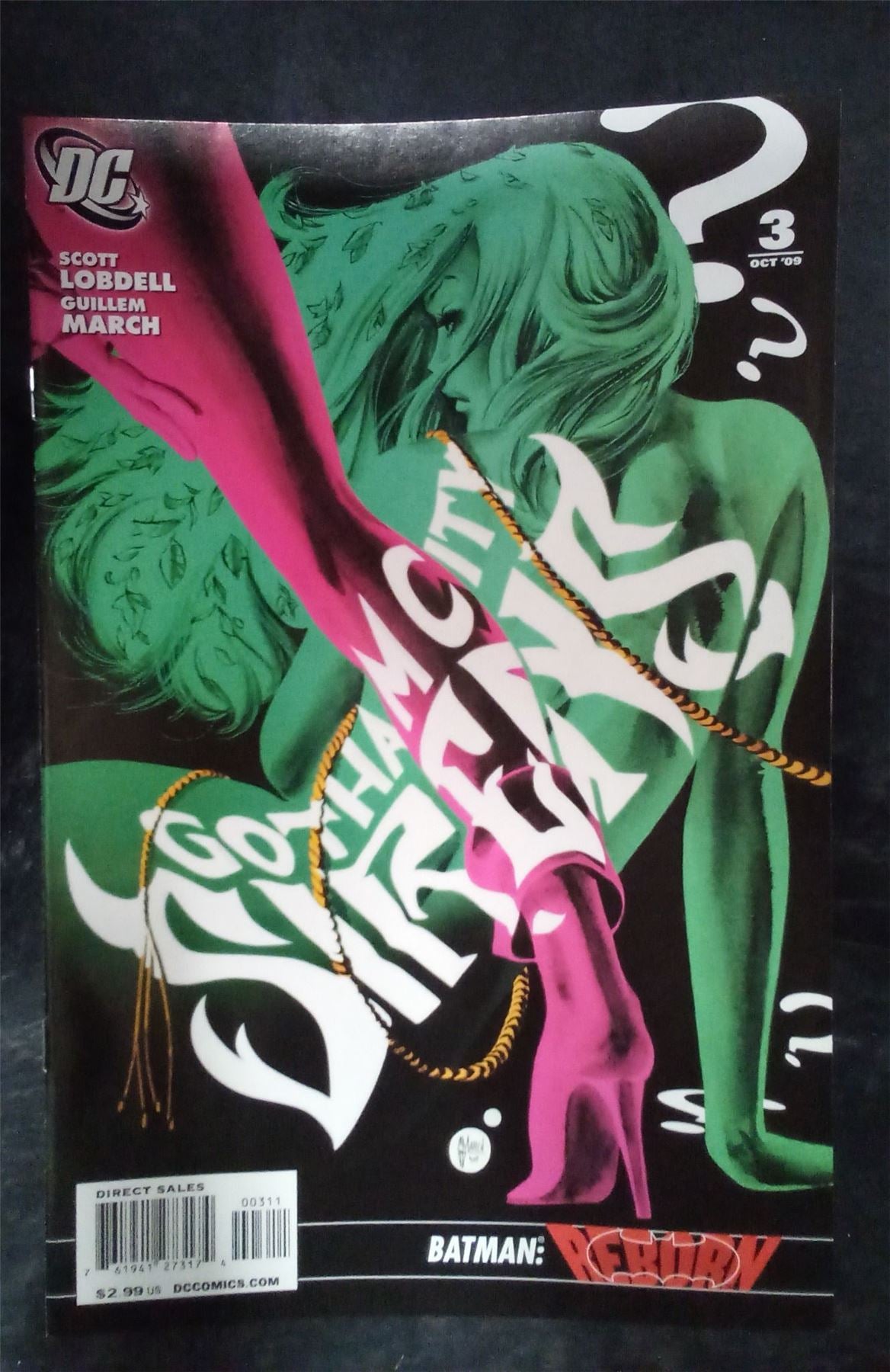 Gotham City Sirens #3 2009 DC Comics Comic Book